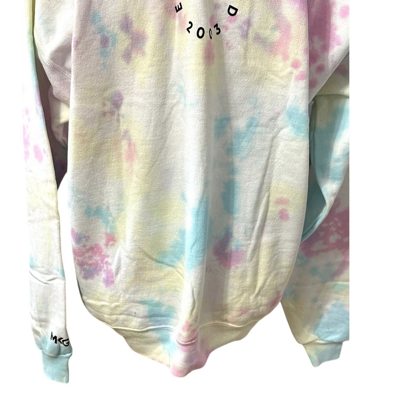 Hanes Hanes Tie Dye Sweatshirt Ribbed Cuffs Cotton Multicolor M Size M / US 6-8 / IT 42-44 - 6 Thumbnail