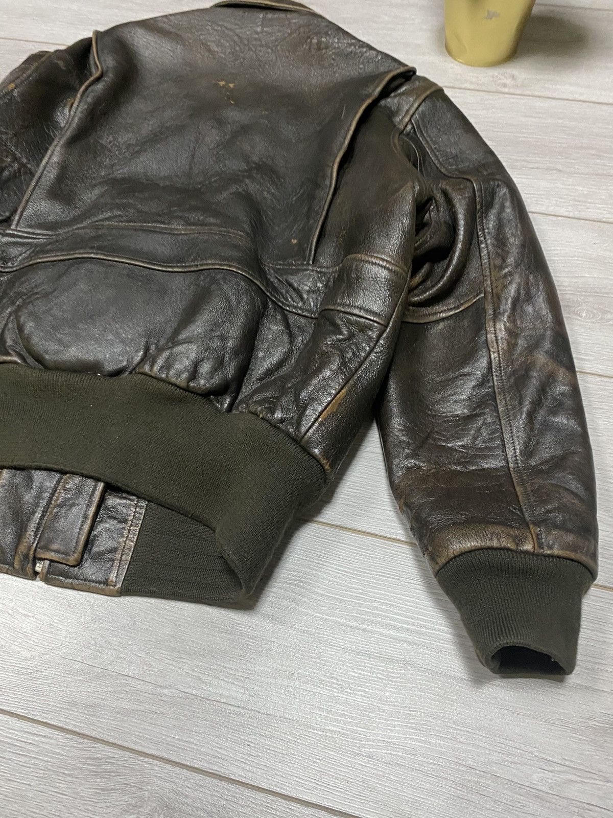 Avirex Vintage Avirex leather jacket Size US M / EU 48-50 / 2 - 22 Thumbnail