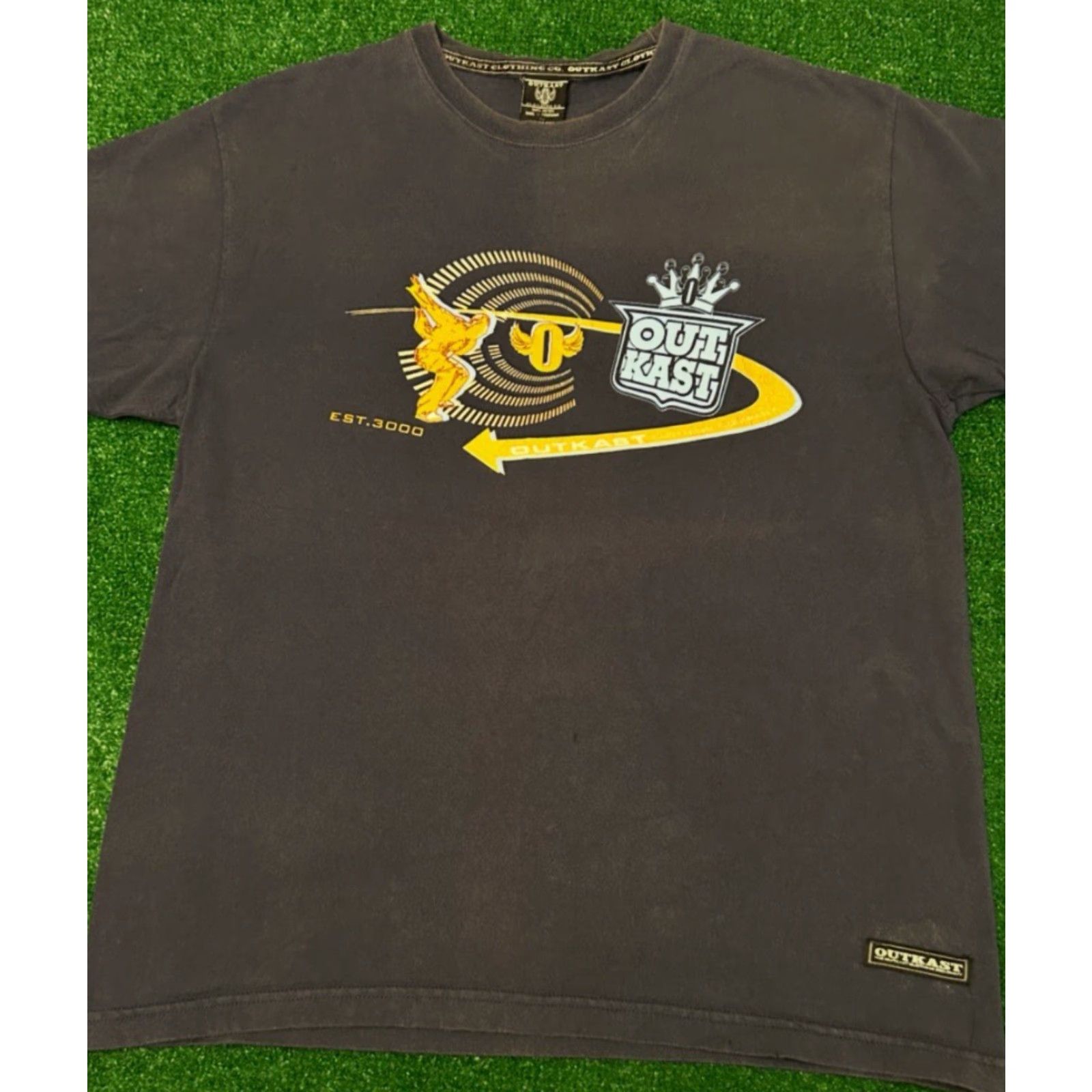 Vintage VINTAGE Outkast 3000 Hip Hop Shirt Mens XL Blue 90s Y2K VTG Atlanta Hip Hop Music 1990s 1999 T-Shirt Mens Size XL Size US XL / EU 56 / 4 - 4 Thumbnail