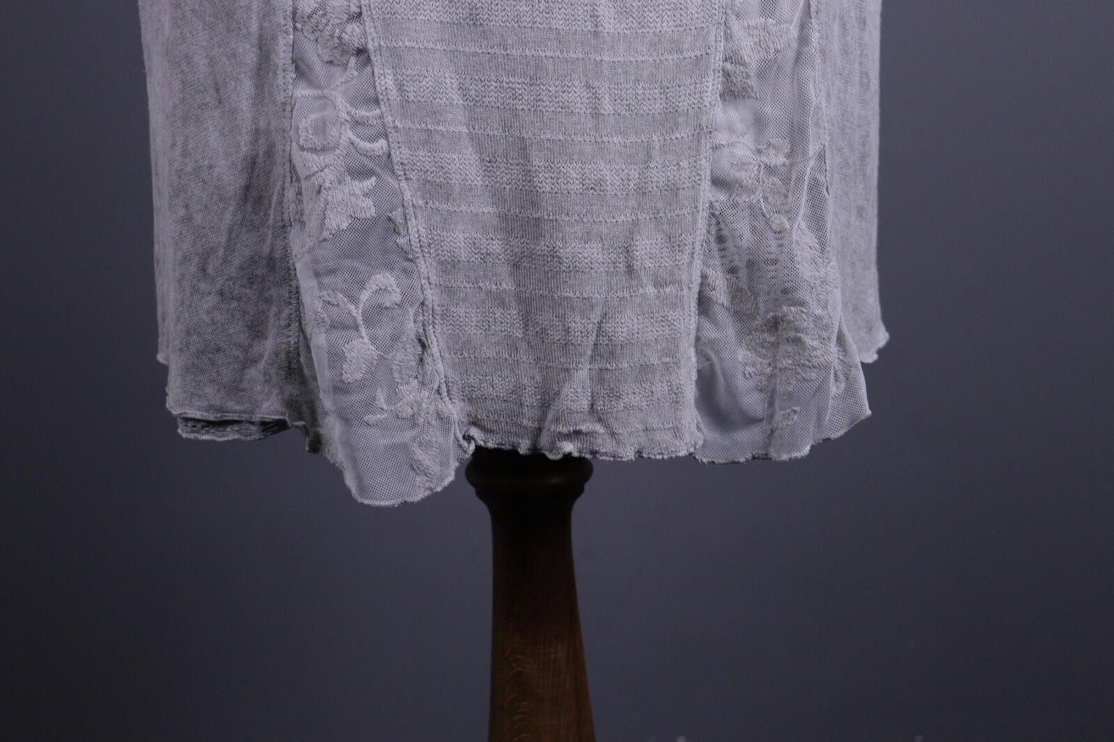 Designer Elisa Cavaletti Club Sono Gray Lagenlook Dress Size L Size L / US 10 / IT 46 - 3 Thumbnail