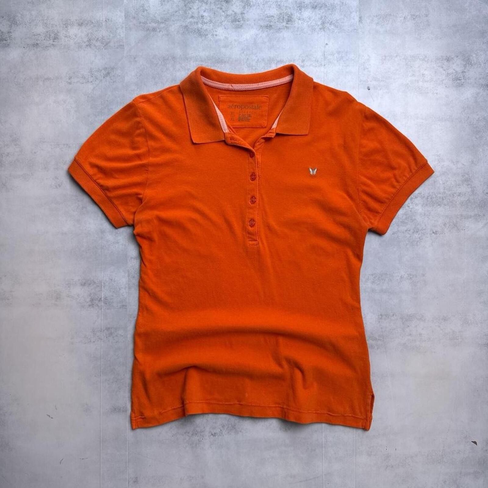 Aeropostale Y2K Aeropostale Orange 00s Polo shirt Size XL / US 12-14 / IT 48-50 - 1 Thumbnail