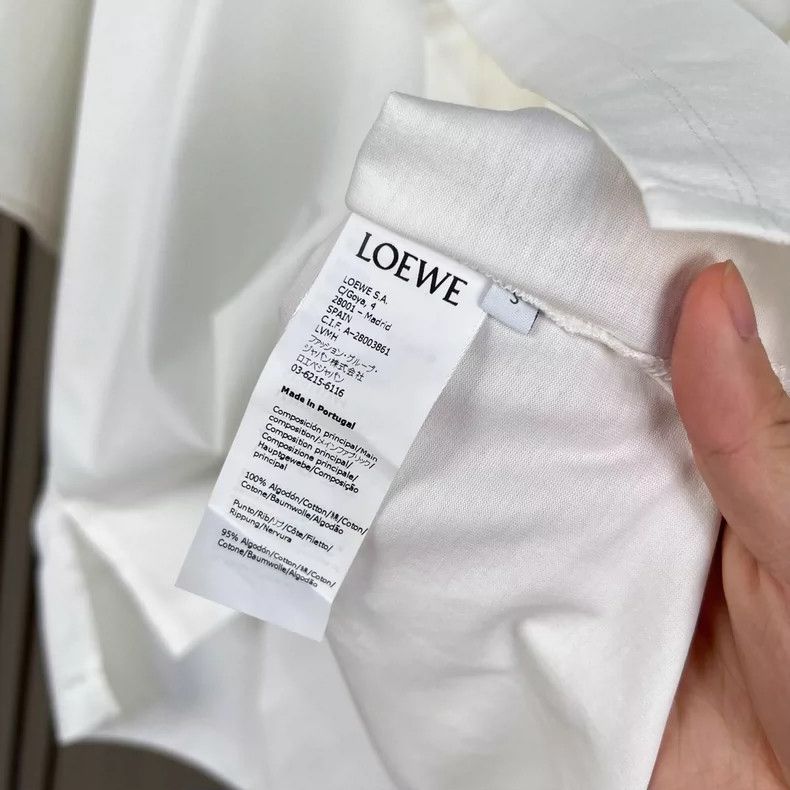 Loewe LOEWE Embroidered Logo short sleeves Size S / US 4 / IT 40 - 6 Thumbnail