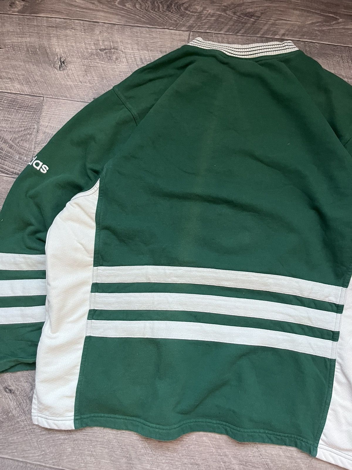 Adidas Vintage Adidas Trefoil Sweatshirt Big Logo Crewneck Size US M / EU 48-50 / 2 - 4 Thumbnail