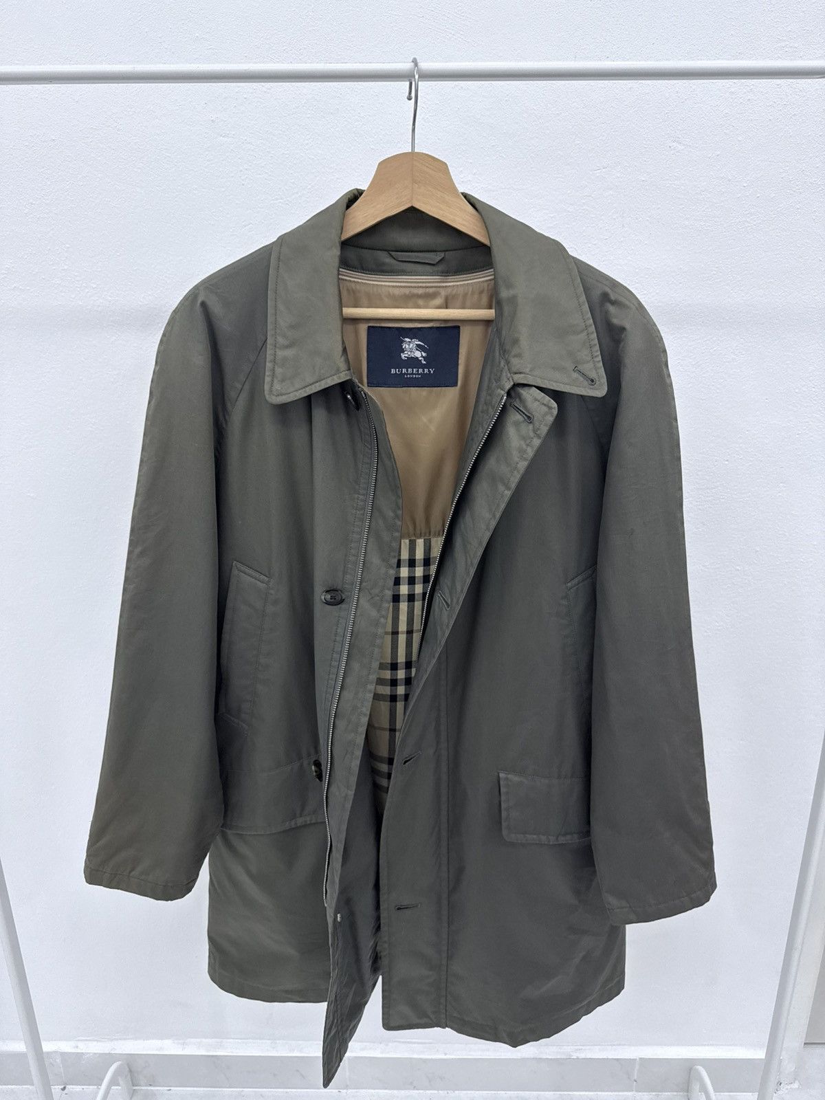 Burberry Burberry London Nova Checkered Parka / Puffer Jacket Size US M / EU 48-50 / 2 - 1 Thumbnail