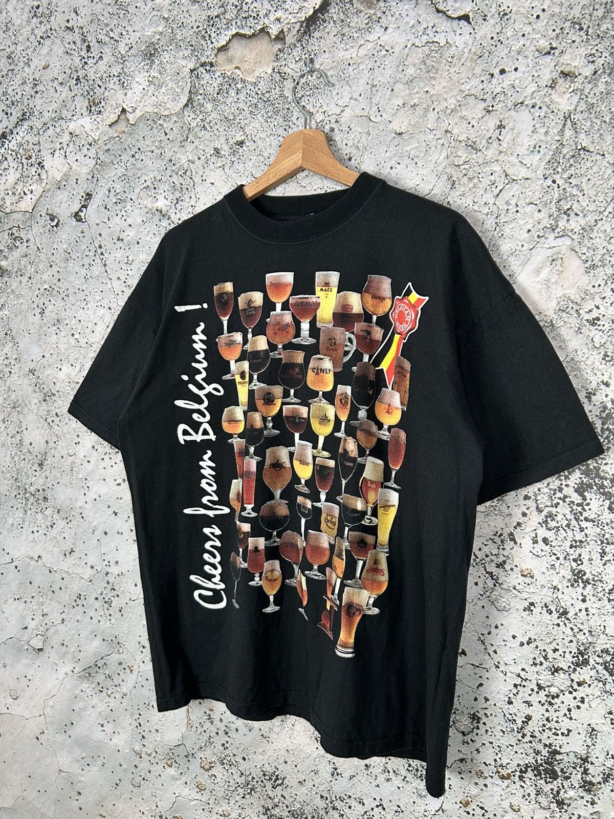 Vintage Vintage Beers Graphic Tee Promo Belgium 90s Size US L / EU 52-54 / 3 - 2 Thumbnail