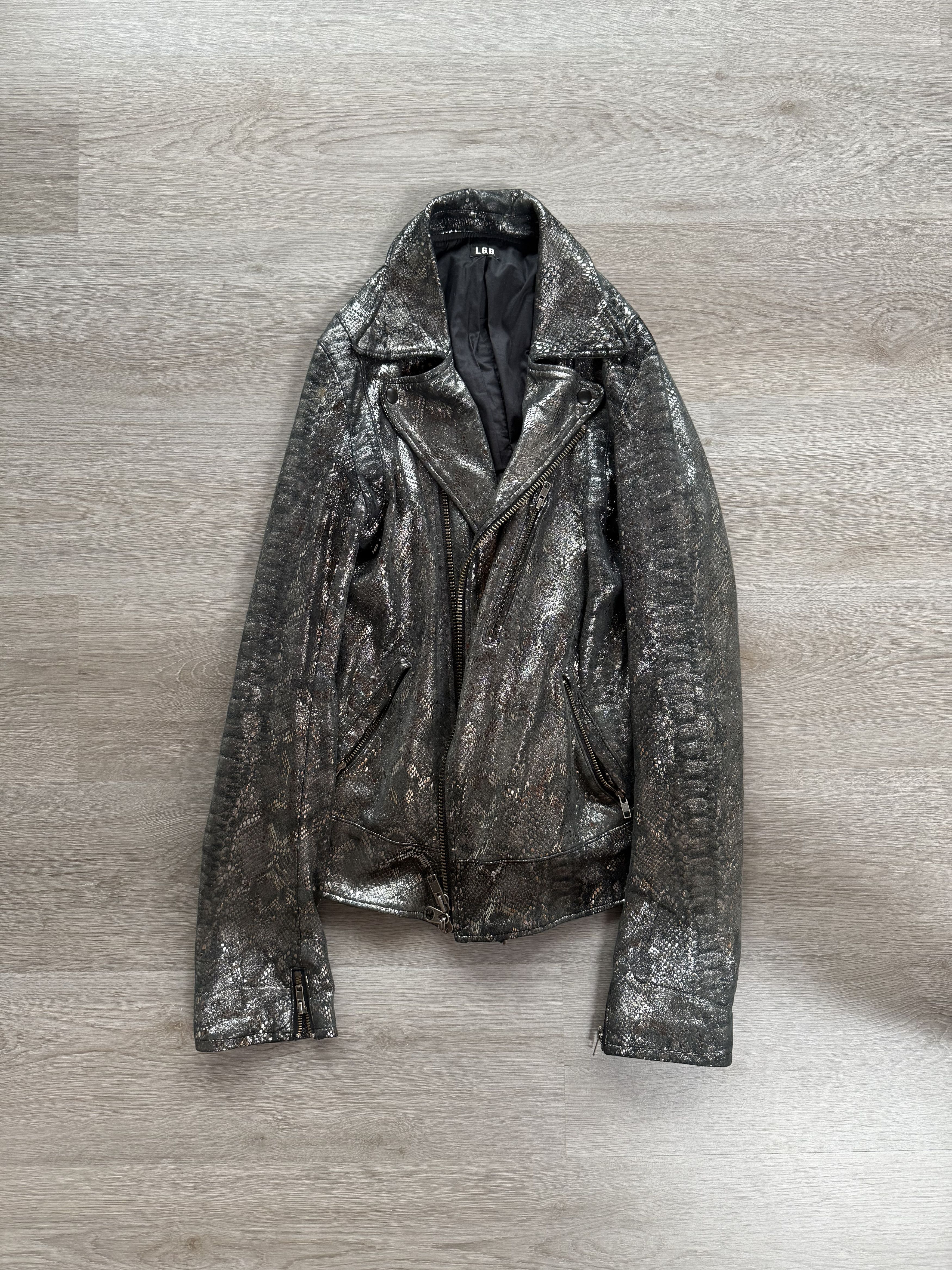 Le Grande Bleu (L.G.B.) LGB Snake Biker Jacket Size US L / EU 52-54 / 3 - 2 Thumbnail