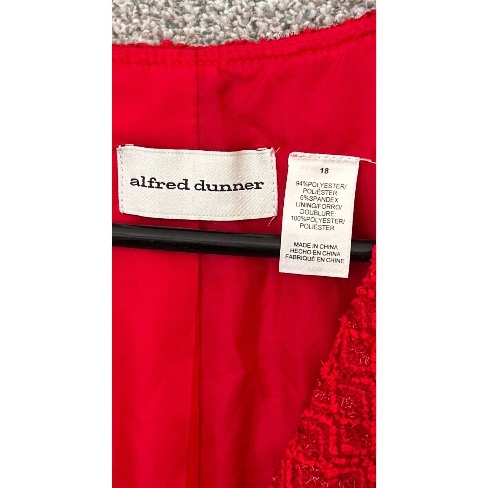 Other Vintage 90s Y2K Women 18 Blazer Party Valentines Day Sparkly Size XXL / US 16-18 / IT 52-54 - 5 Thumbnail