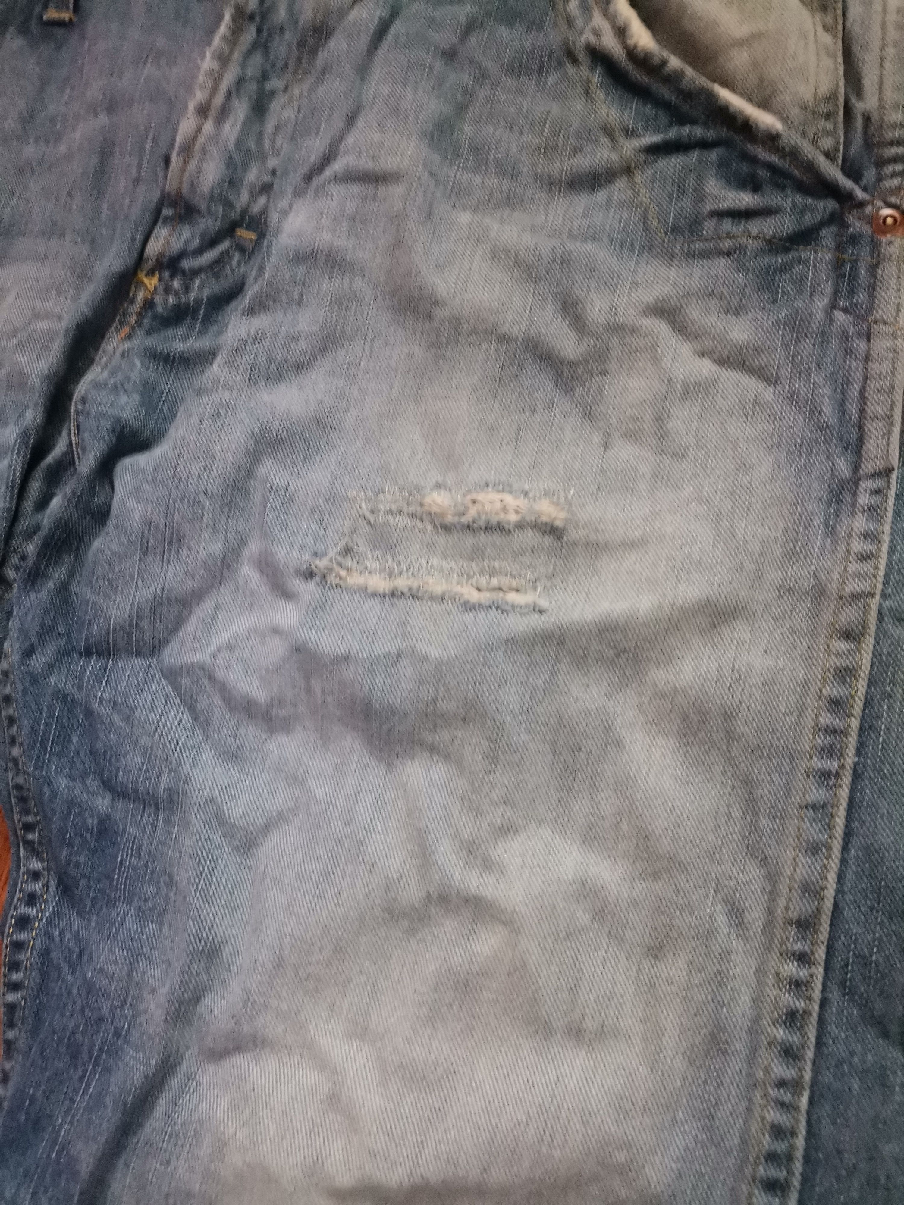 Lee Vintage Lee 101 Distressed Jeans Size US 36 / EU 52 - 4 Thumbnail