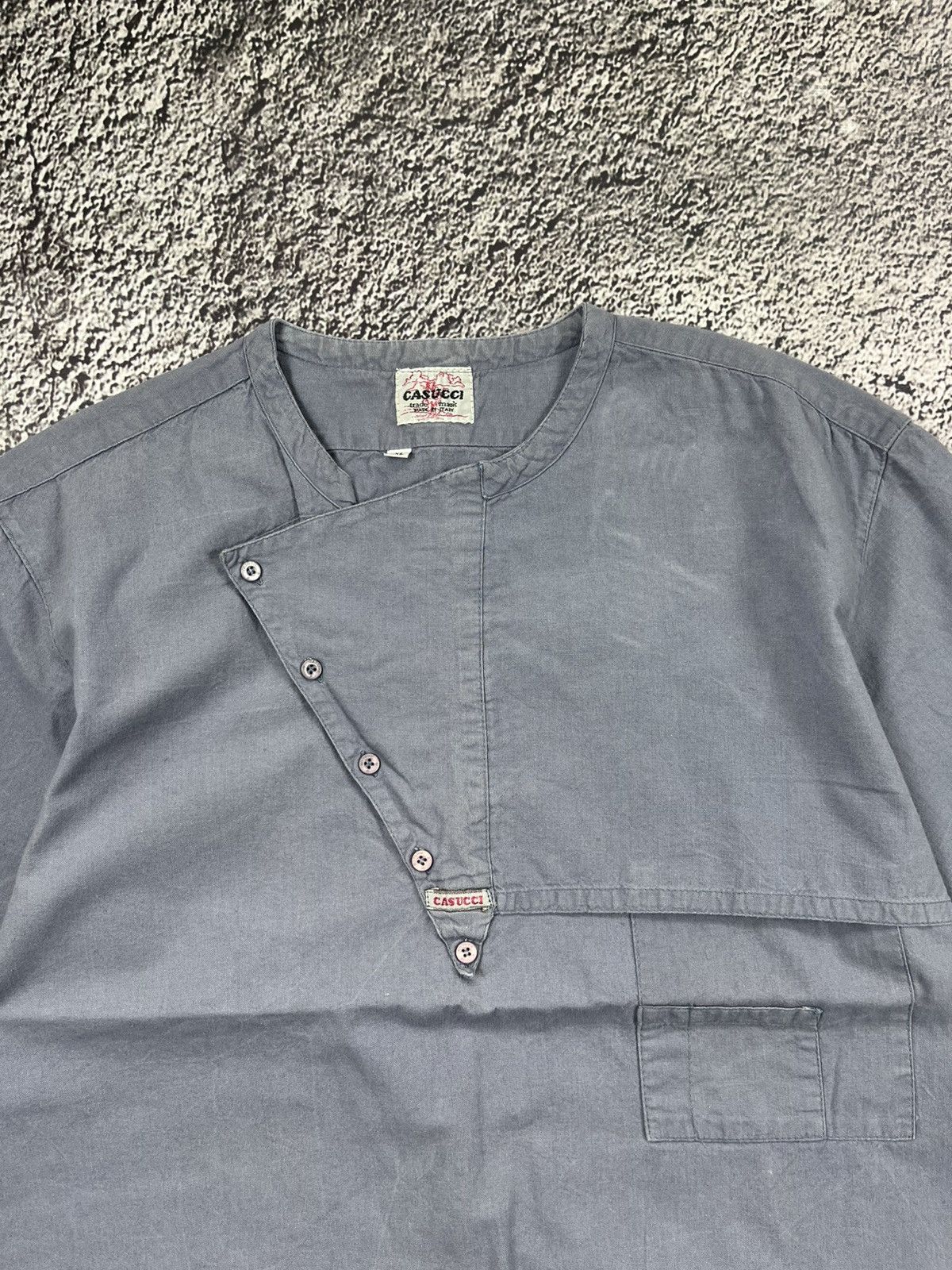 Vintage Vinatge 90s Italy Casucci Japan shirt size Xl streetwear Size US XL / EU 56 / 4 - 4 Thumbnail