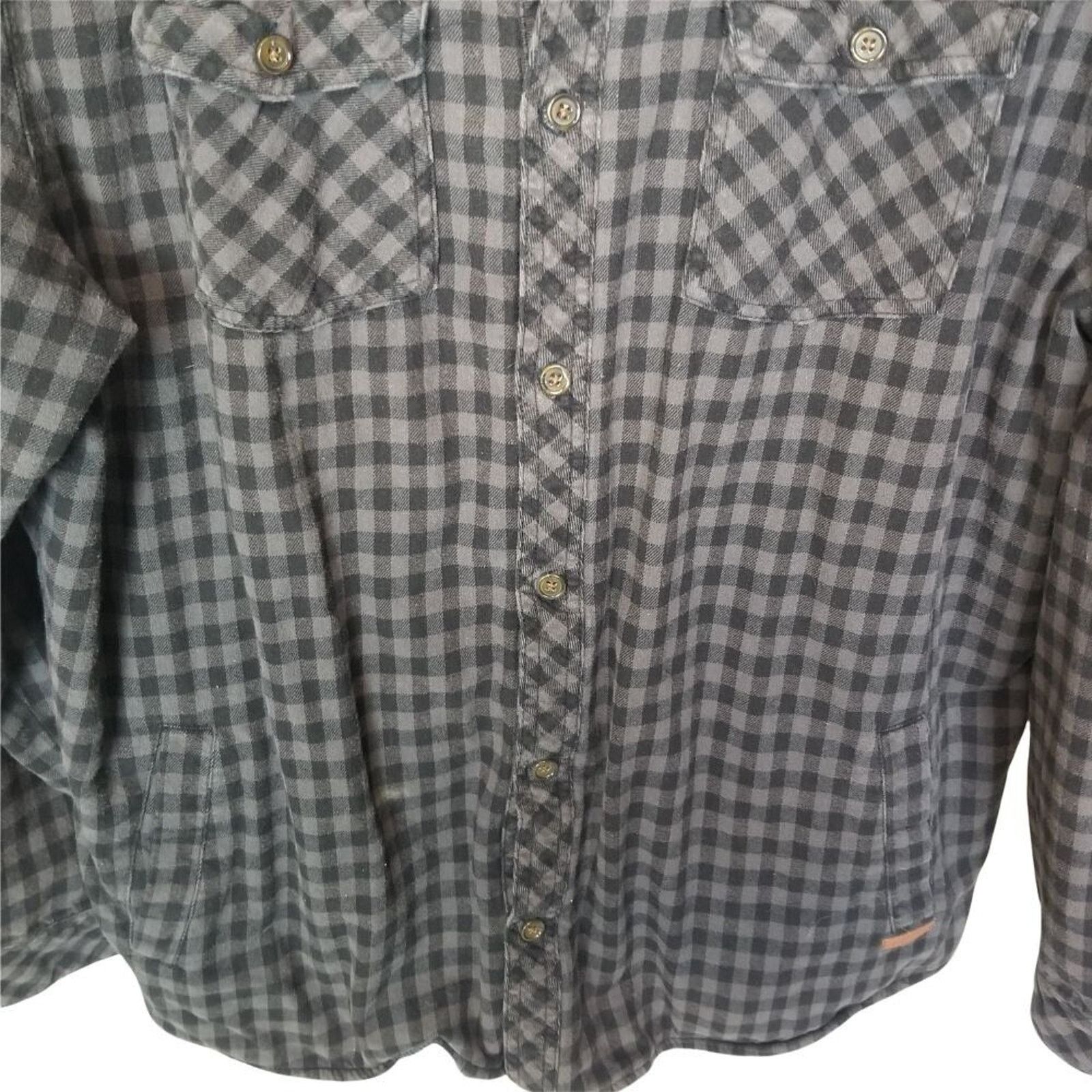 Voyage Voyager Mens Flannel Shirt Size XXL Gorpcore Checker Utility Size US XXL / EU 58 / 5 - 3 Thumbnail