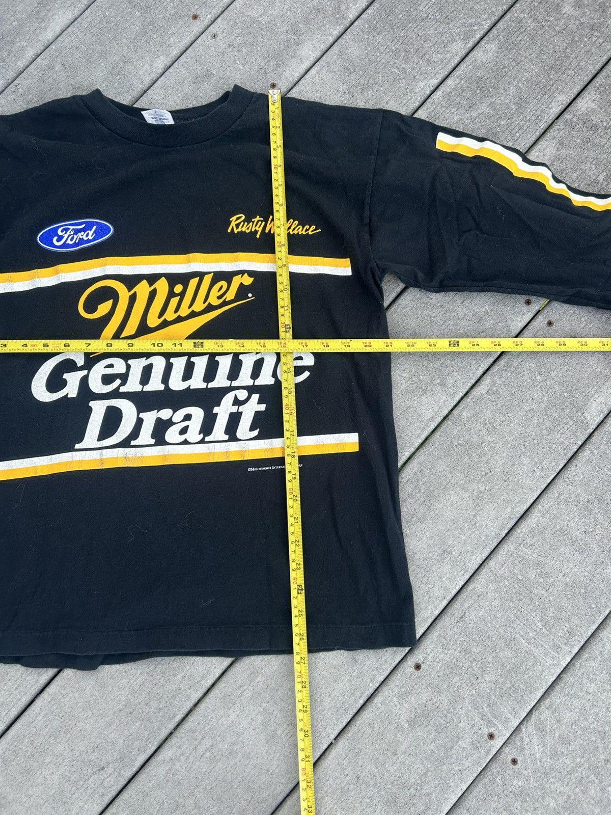 Chase Authentics × Vintage Vintage NASCAR Shirt Size US XL / EU 56 / 4 - 4 Thumbnail