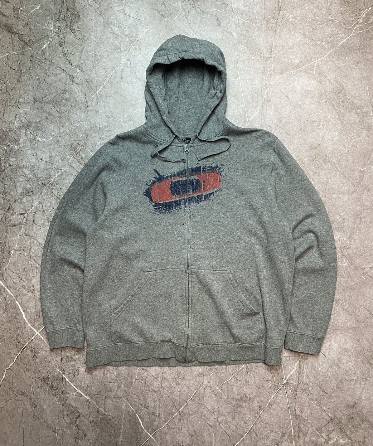 Oakley Vintage Oakley Zip Hoodie Size XL Size US XL / EU 56 / 4 - 1 Thumbnail