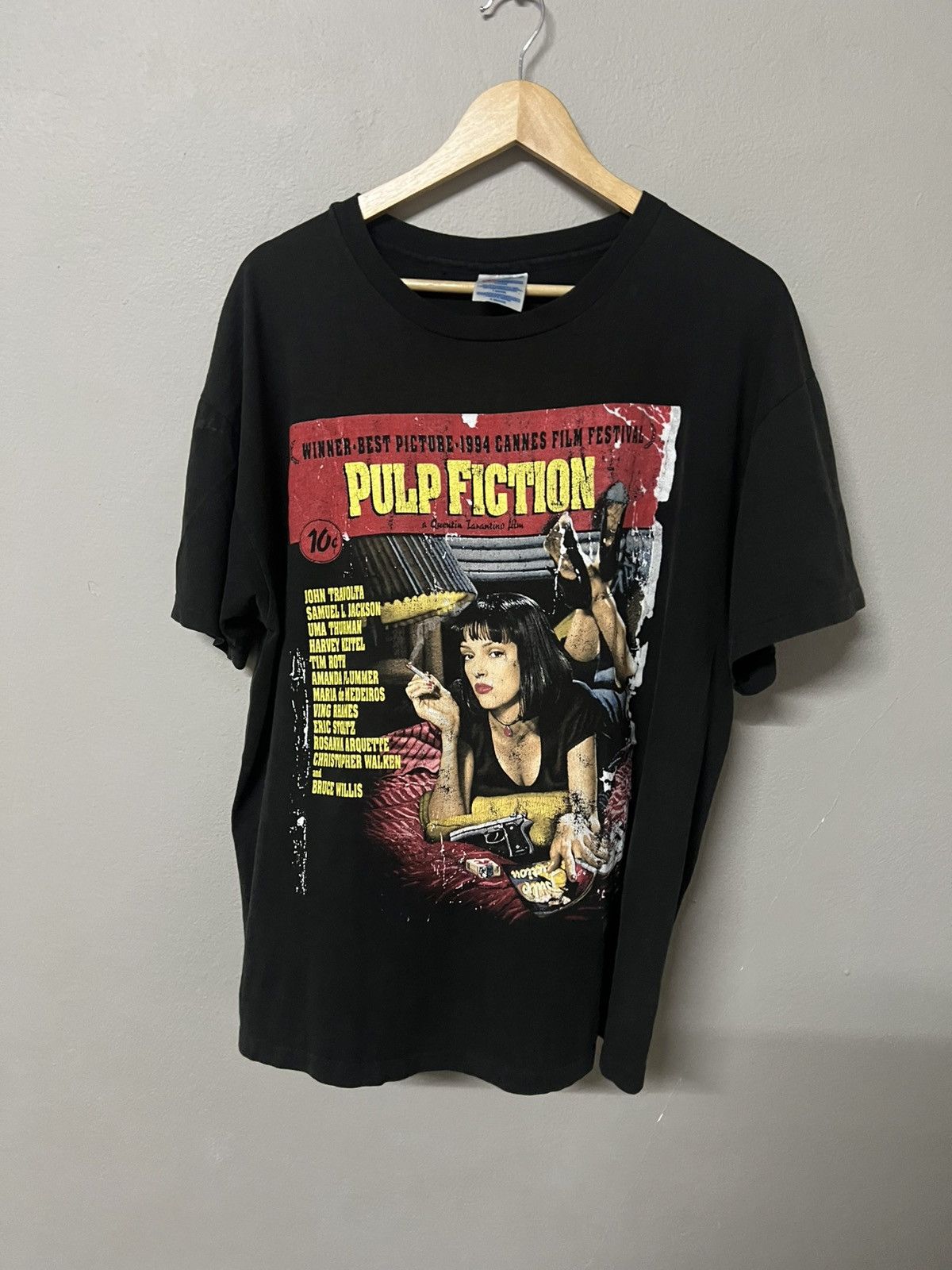 Vintage 1994 Pulp fiction promo shirt