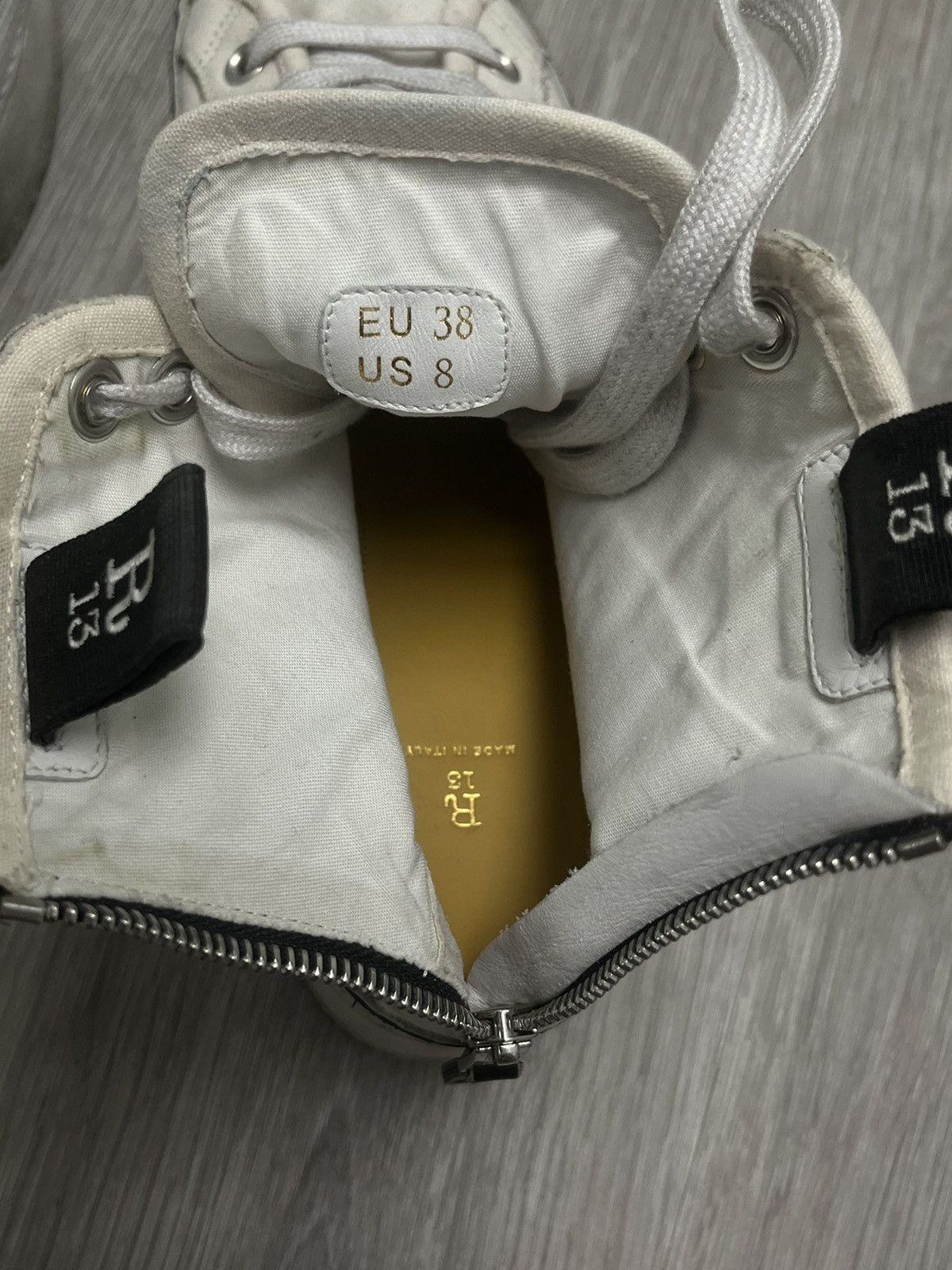 R13 Courtney high top sneaker. 8 Size US 8 / IT 38 - 13 Thumbnail