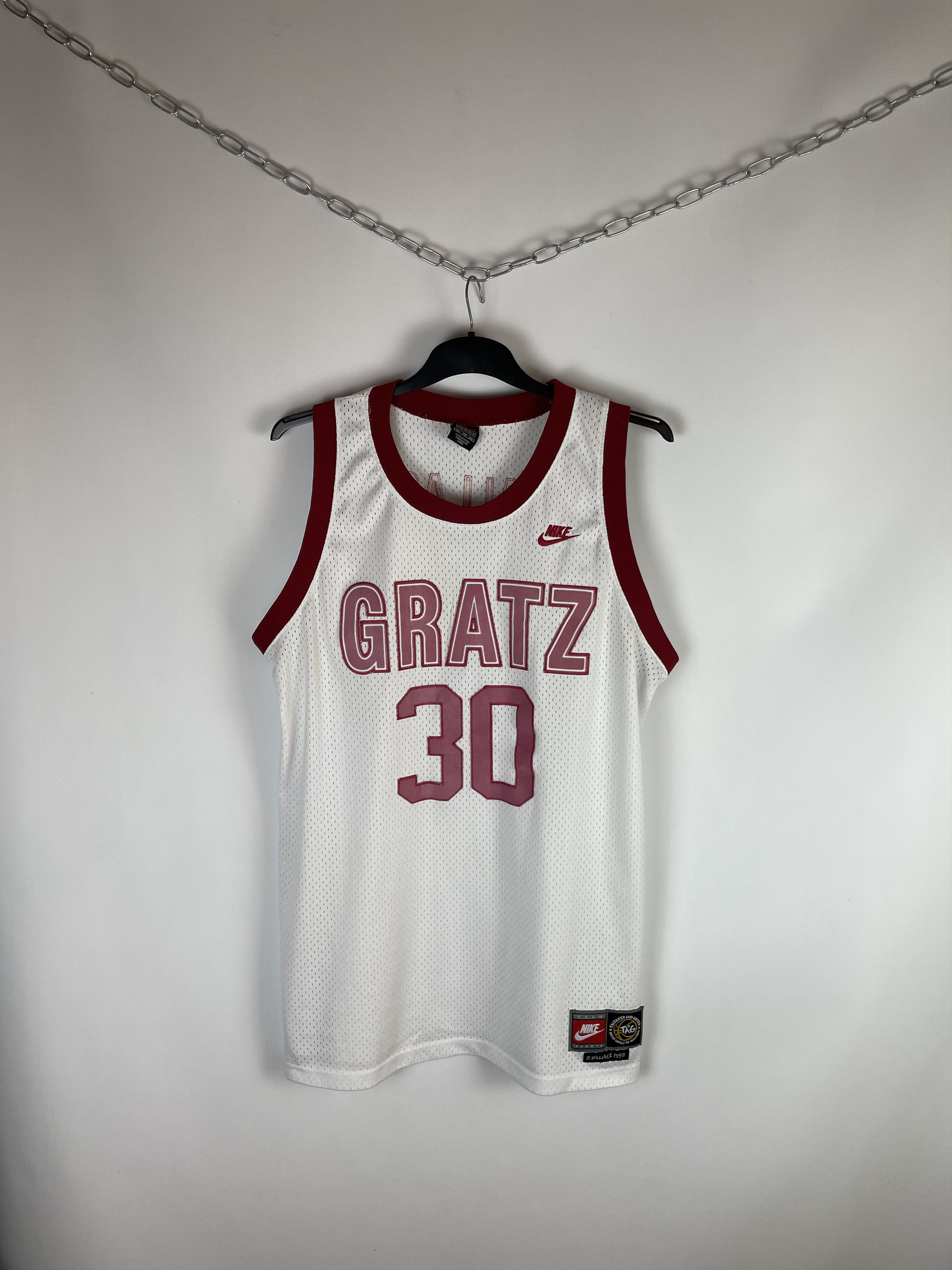 Nike Rasheed Wallace #30 Gratz high school throwback 1993 Size US XL / EU 56 / 4 - 1 Thumbnail