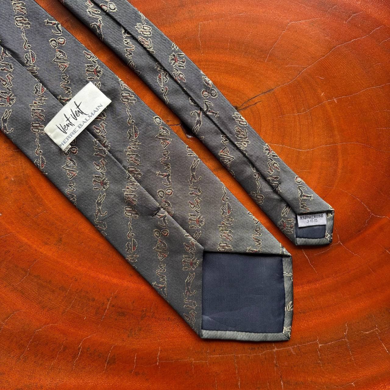 Pierre Balmain Pierre Balmain Vent Vent Aztec Design Necktie Size ONE SIZE - 5 Thumbnail