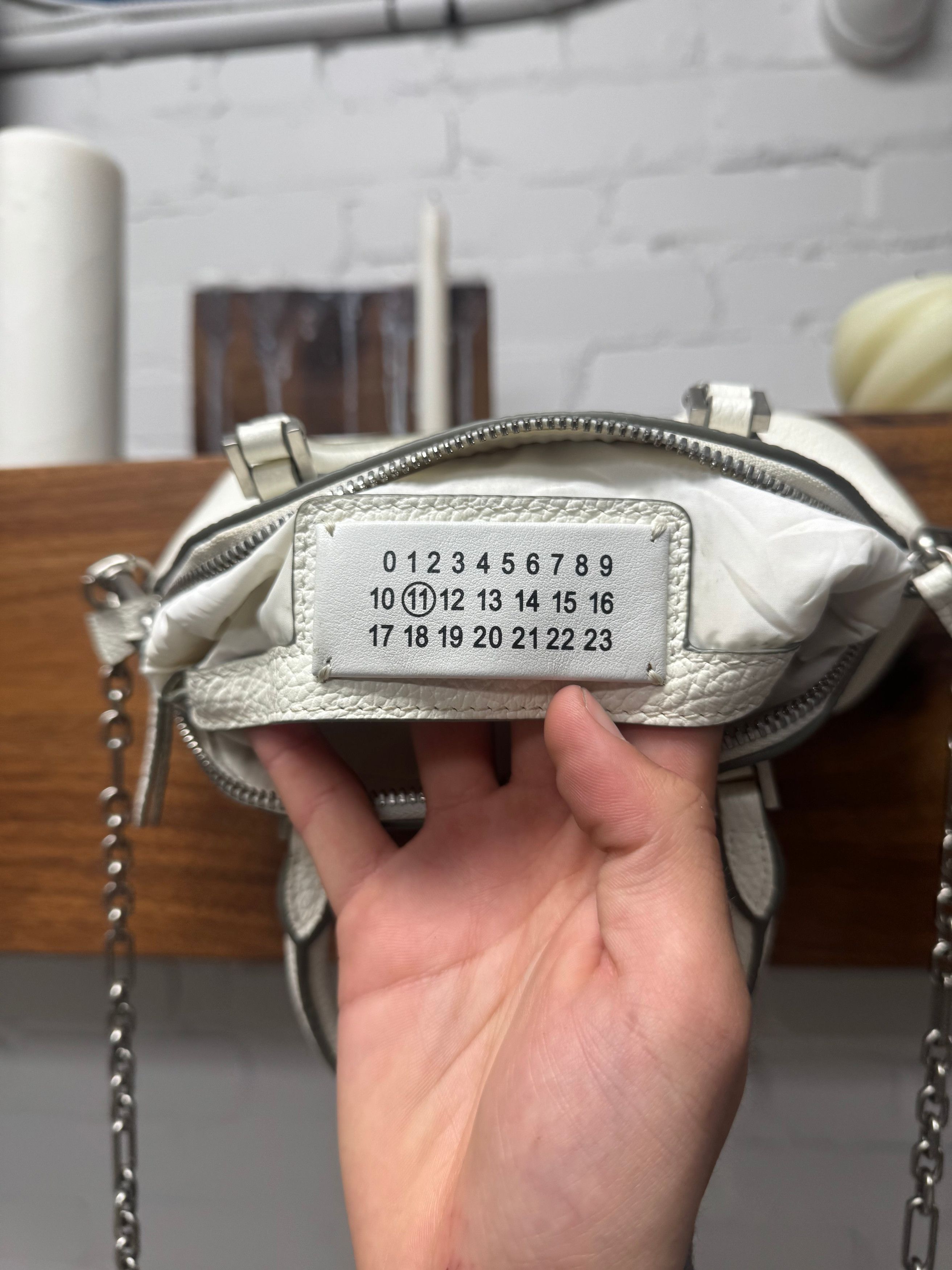 Maison Margiela Maison Margiela Micro ‘5AC’ Miniature Leather Purse Size ONE SIZE - 4 Thumbnail