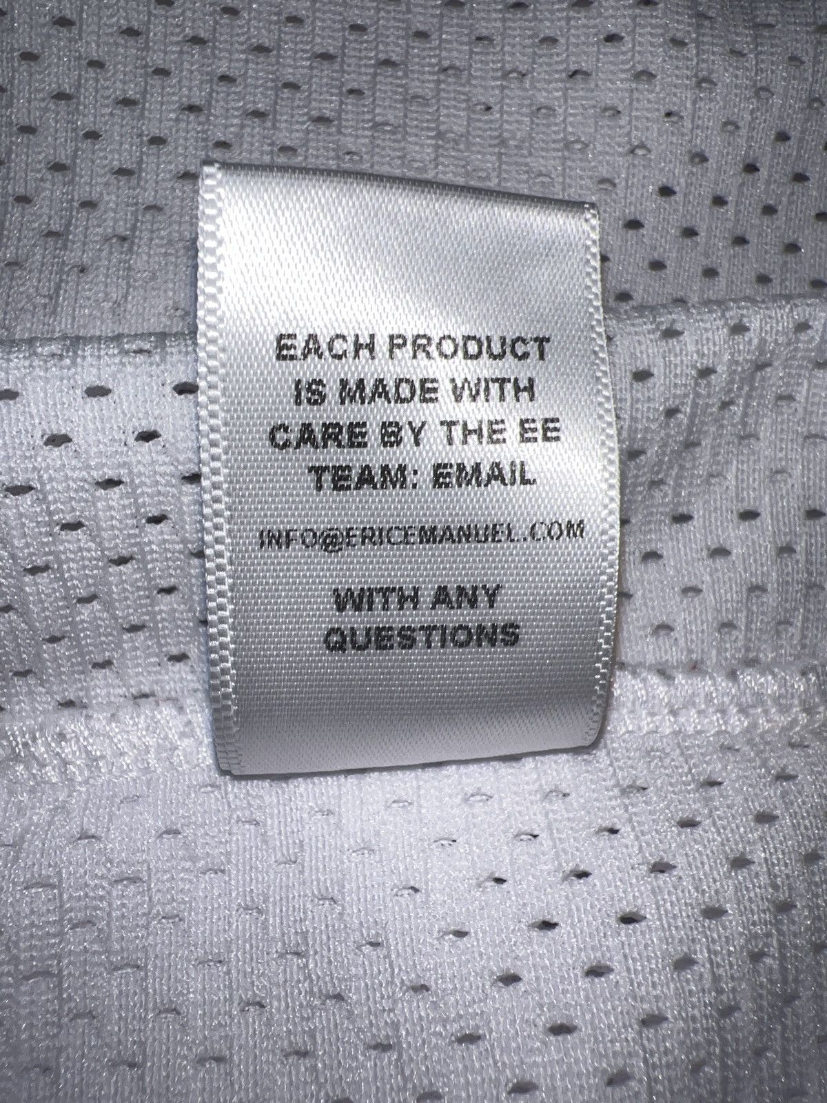 Eric Emanuel Eric Emanuel “White/Black” Size US 34 / EU 50 - 5 Thumbnail