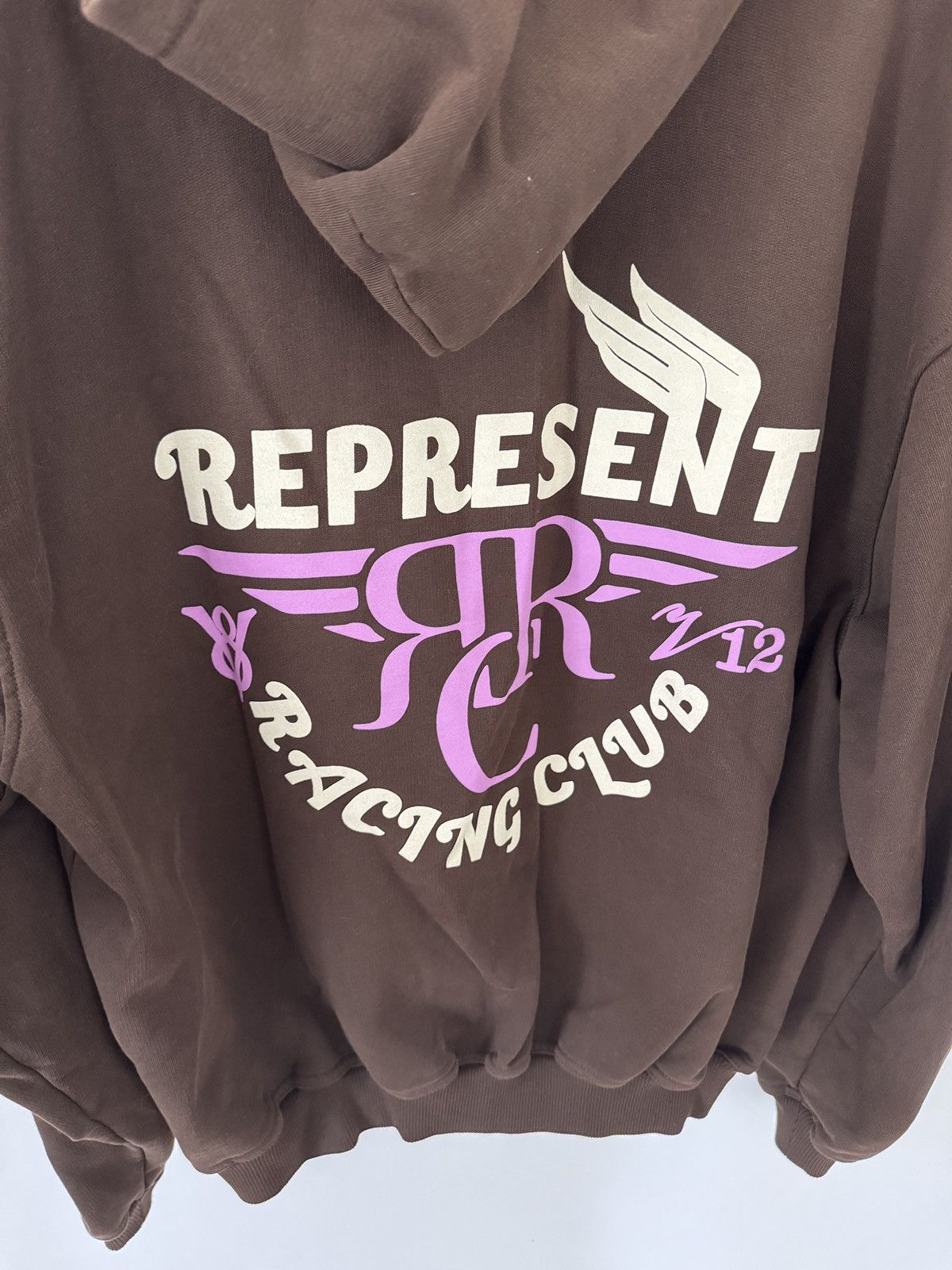 Represent Clo. Brown Represent Racing Hoodie Size US L / EU 52-54 / 3 - 5 Thumbnail
