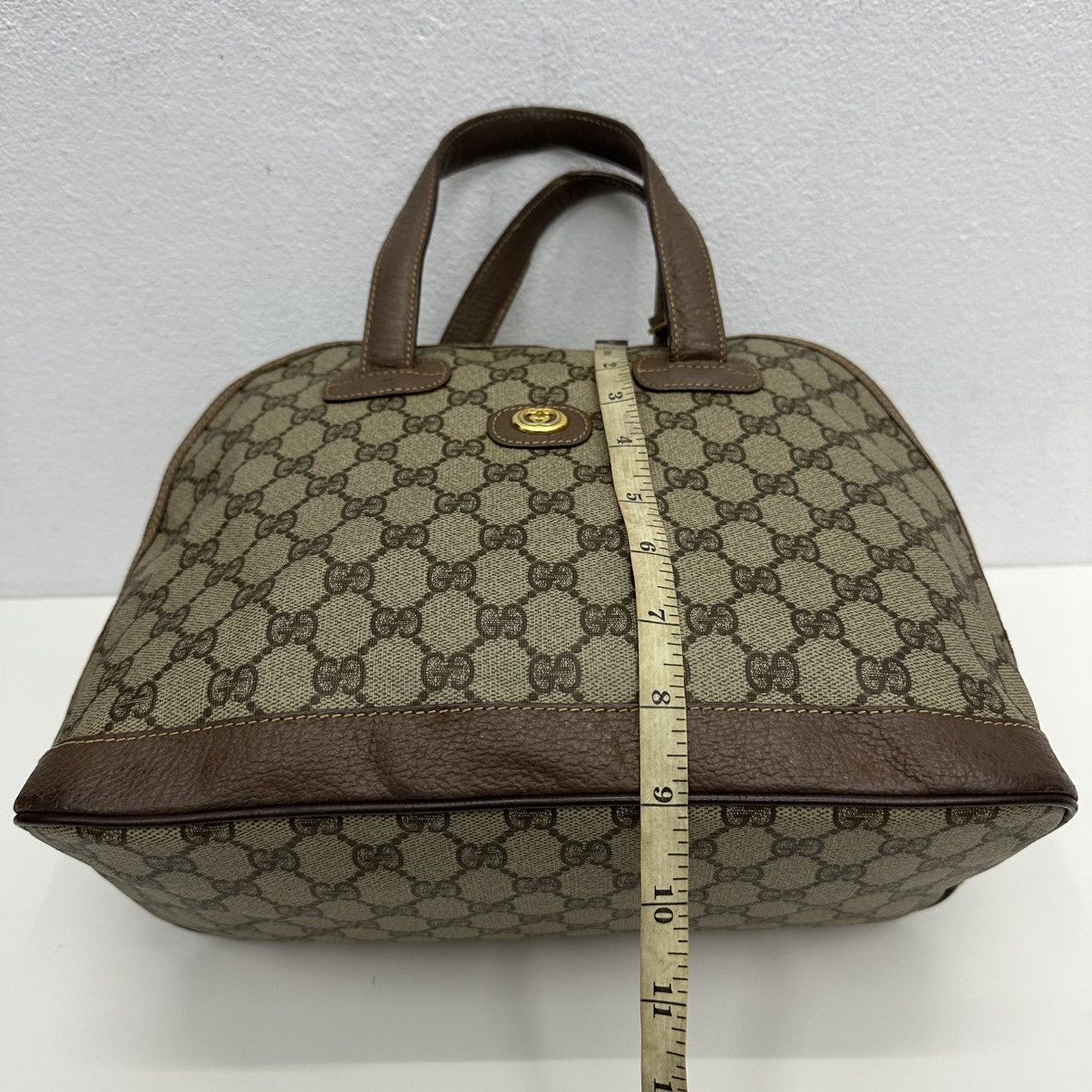 Vintage ‼️YES‼️ AUTHENTIC VINTAGE GUCCI CLASSIC MONOGRAM DONE BAG Size ONE SIZE - 17 Thumbnail
