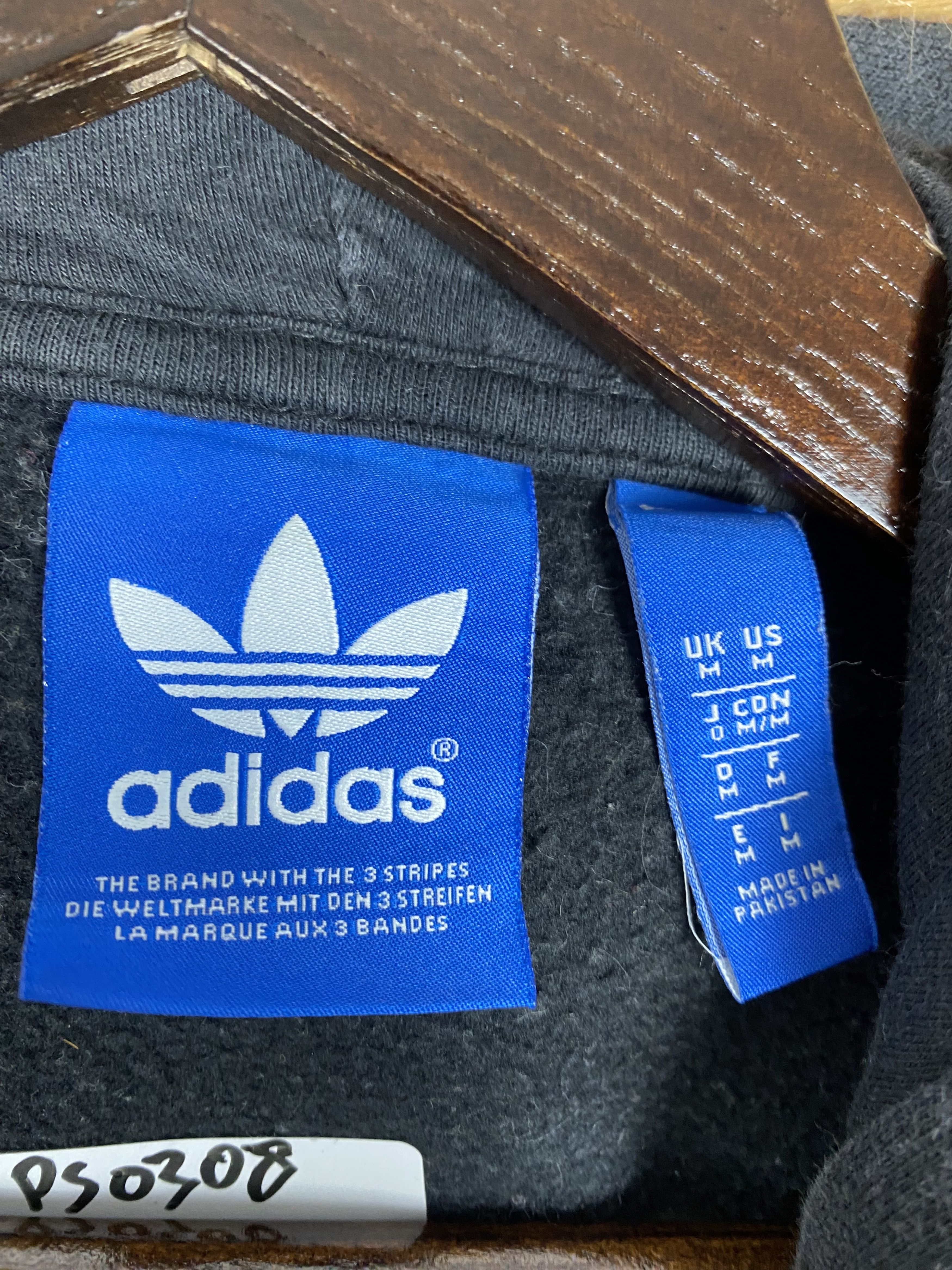 Adidas Vintage Adidas Trefoil Big Logo Hoodies PS0308 Size US M / EU 48-50 / 2 - 13 Thumbnail