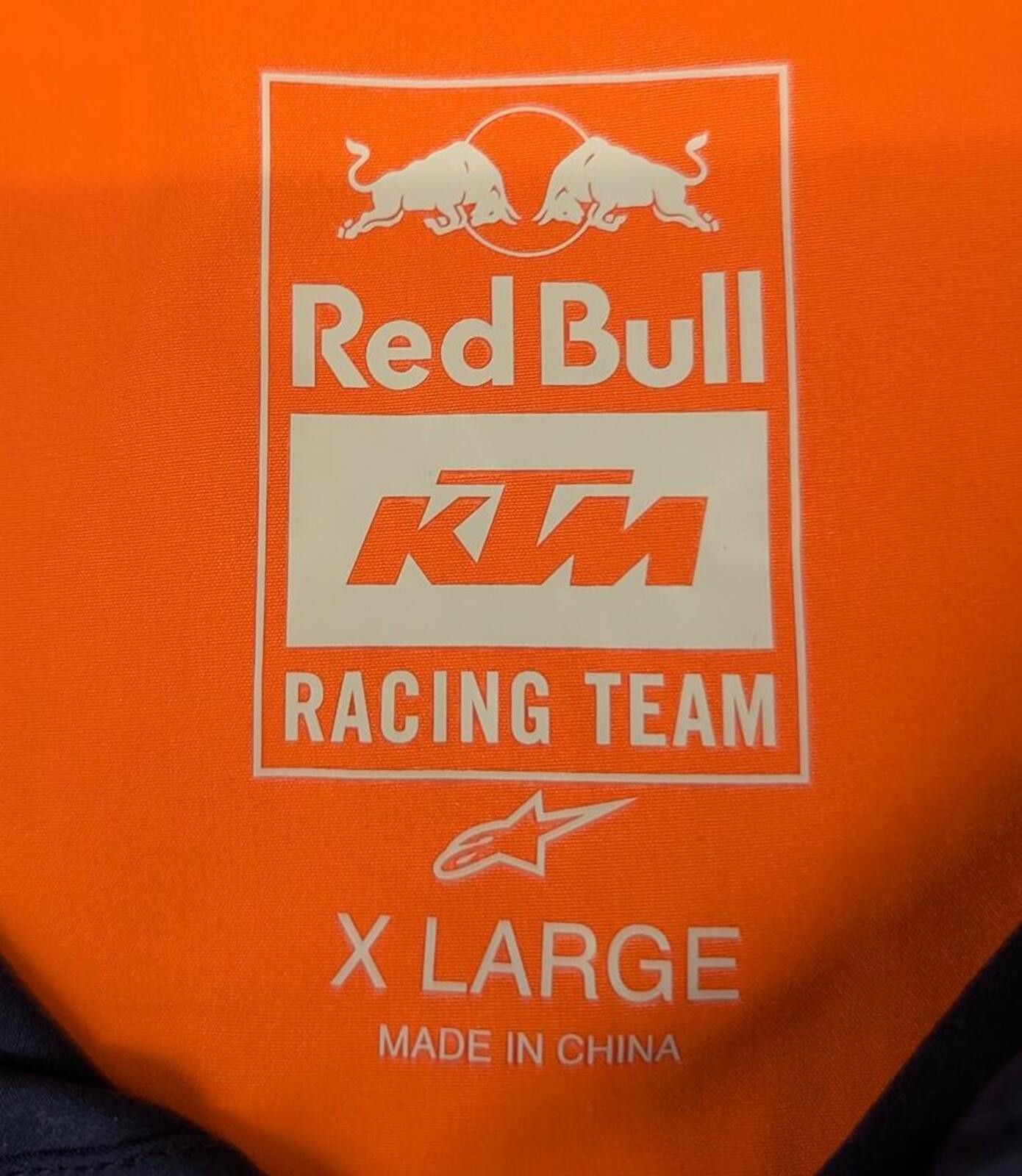 Red Bull Red Bull KTM Racing Team Button Up Team Jersey Size US XL / EU 56 / 4 - 4 Thumbnail