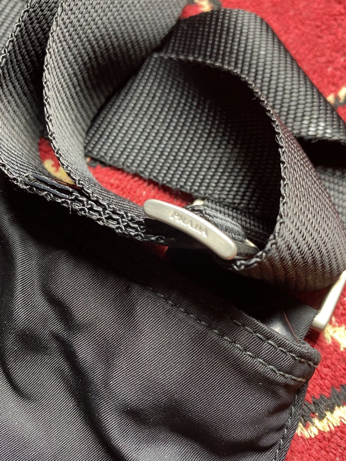 Prada Prada - Flat Nylon Crossbody Bag Size ONE SIZE - 10 Thumbnail