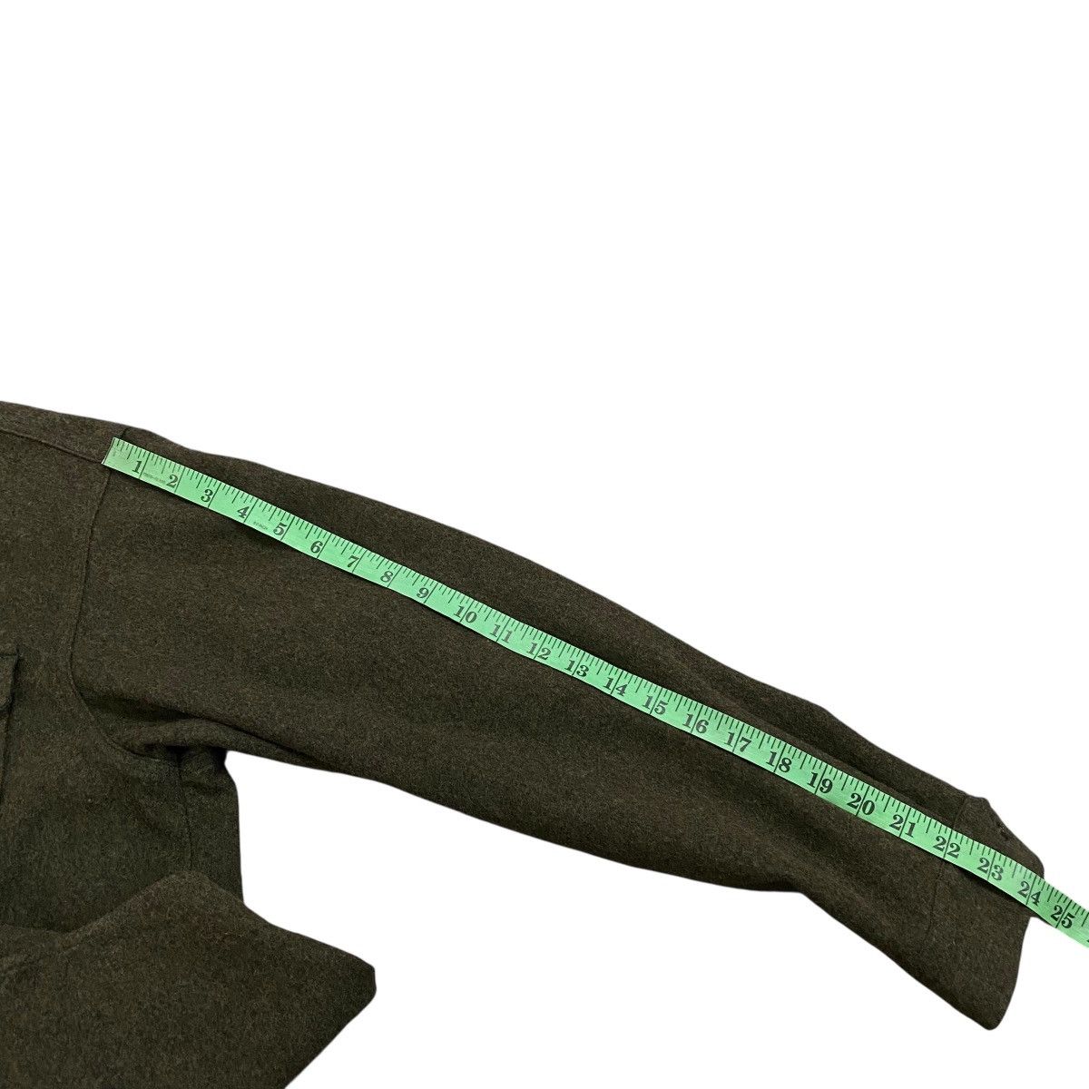 Japanese Brand Vintage Gaijin Military Dapartment Wool Shirt Size 38 Size US M / EU 48-50 / 2 - 14 Thumbnail