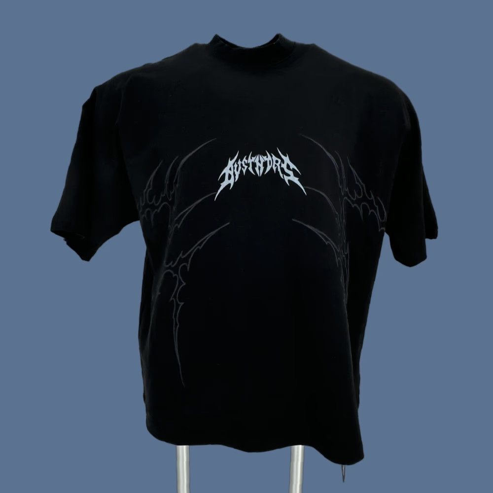 Vintage BYSTNDRS Shirt Mens Small Black Anime Skull Graphic Oversized Streetwear Tee Shirt Size US S / EU 44-46 / 1 - 1 Thumbnail