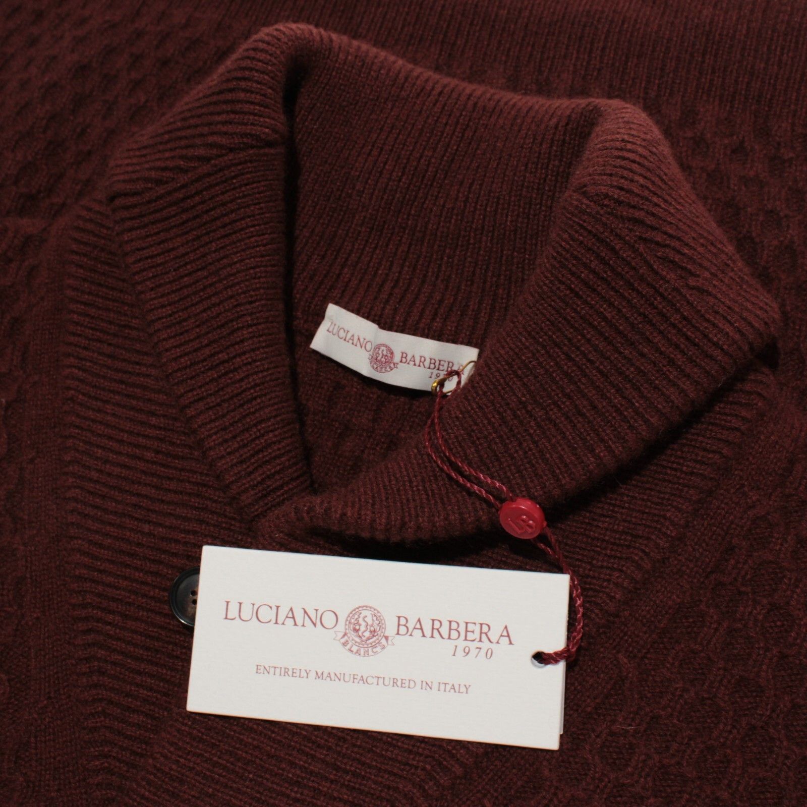 Luciano Barbera Luciano Barbera Sweater Size US M in Orange Size US M / EU 48-50 / 2 - 1 Thumbnail