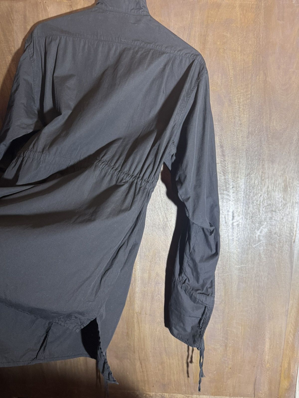 Ann Demeulemeester ann demeulemeester vintage black cotton shirt dress 40 Size M / US 6-8 / IT 42-44 - 7 Thumbnail