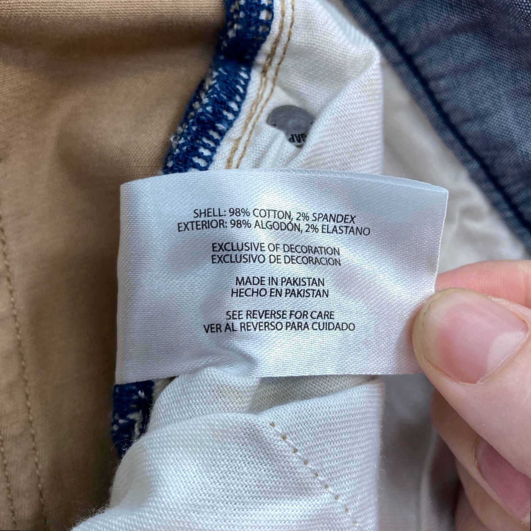 Gap GAP 5 Pocket Pant Mens 40x32 Slim Fit Straight Leg Brown Stretch Twill Chino NWT Size US 40 / EU 56 - 5 Thumbnail