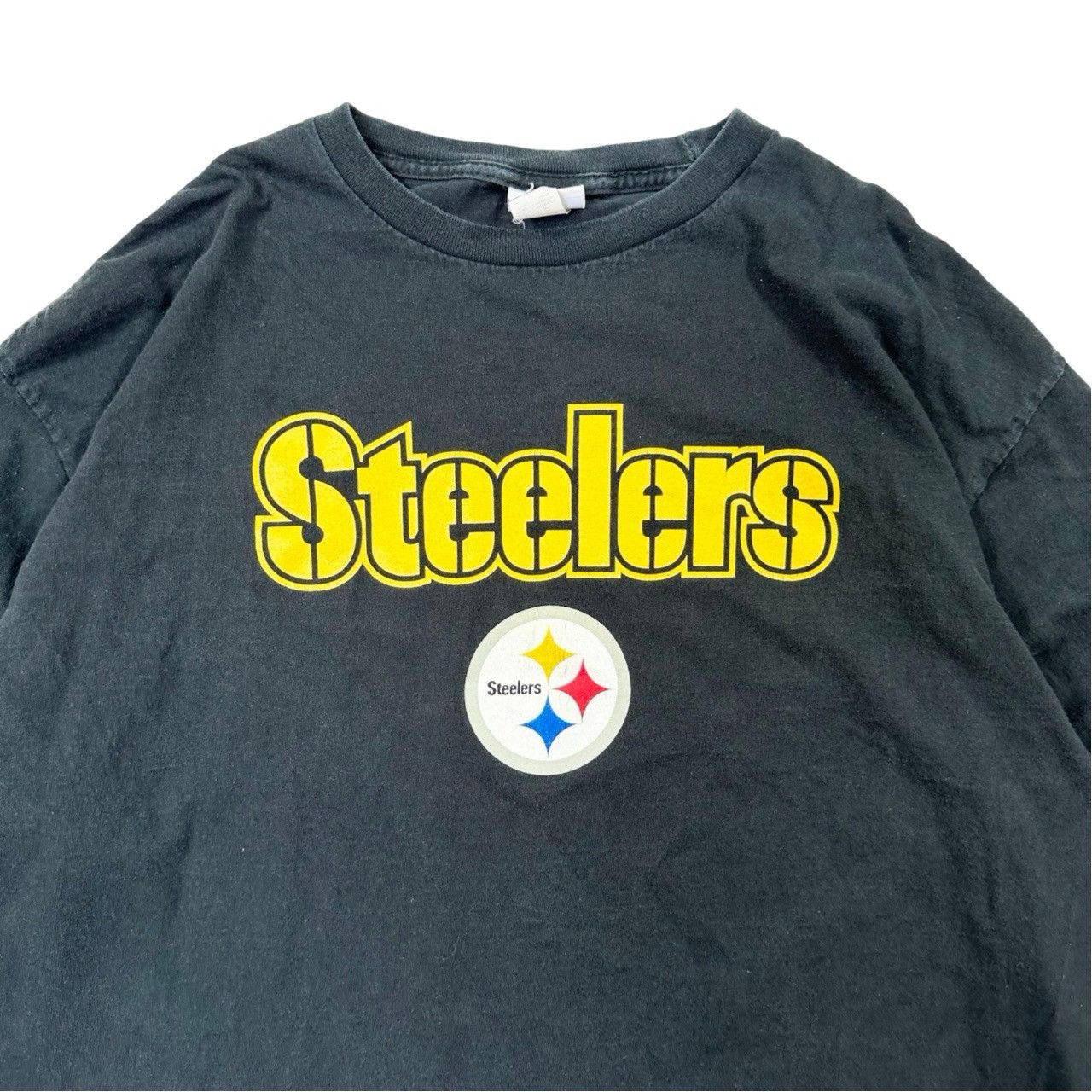 Vintage Vintage 00s Y2K Pittsburgh Steelers Spellout NFL Graphic Size US XXL / EU 58 / 5 - 2 Thumbnail