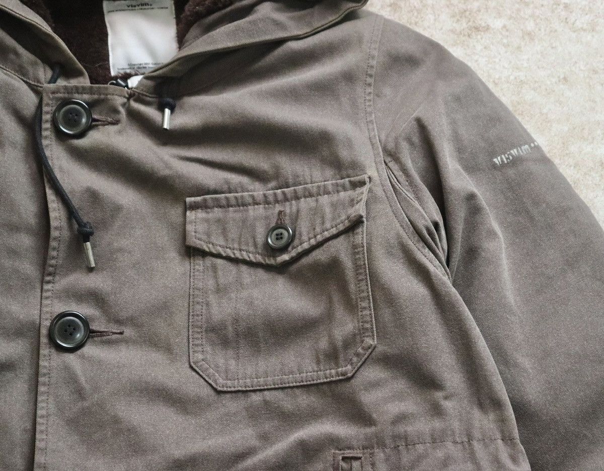 Visvim VISVIM 17AW ADMIRAL PARKA (WOOL / ALPACA) Size US S / EU 44-46 / 1 - 4 Thumbnail
