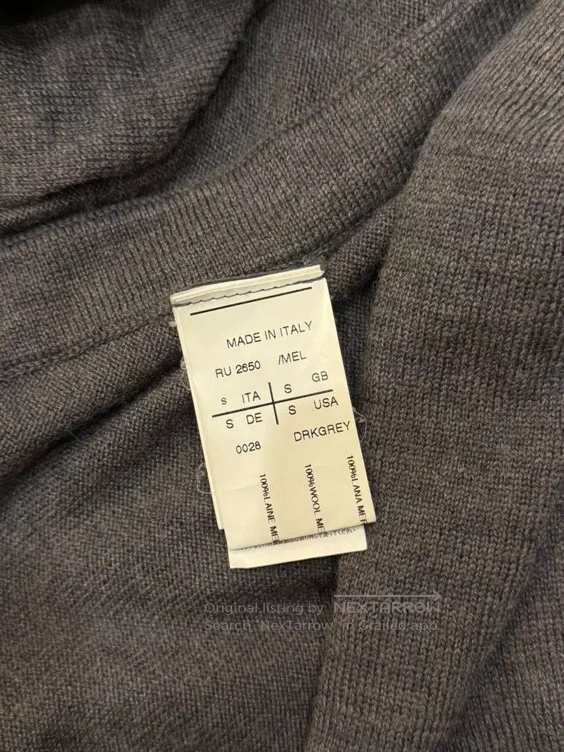 Rick Owens Rick Owens 2011FW Limo Wool Cardigan . Size US S / EU 44-46 / 1 - 4 Thumbnail