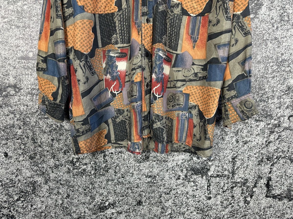 Vintage Gratify Silk Abstract Pattern Long Sleeve Vintage Shirt Sz S Size US S / EU 44-46 / 1 - 3 Thumbnail