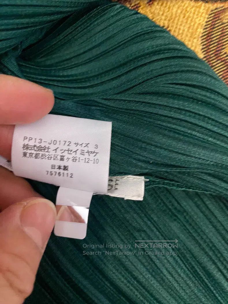 Issey Miyake Issey Miyake Green Coat Size L / US 10 / IT 46 - 4 Thumbnail