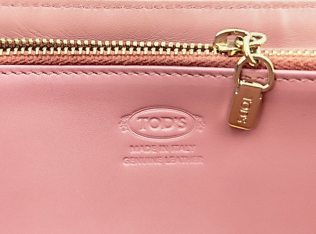 Tod's TOD'S zip around studs dusty pink long wallet Size ONE SIZE - 2 Thumbnail