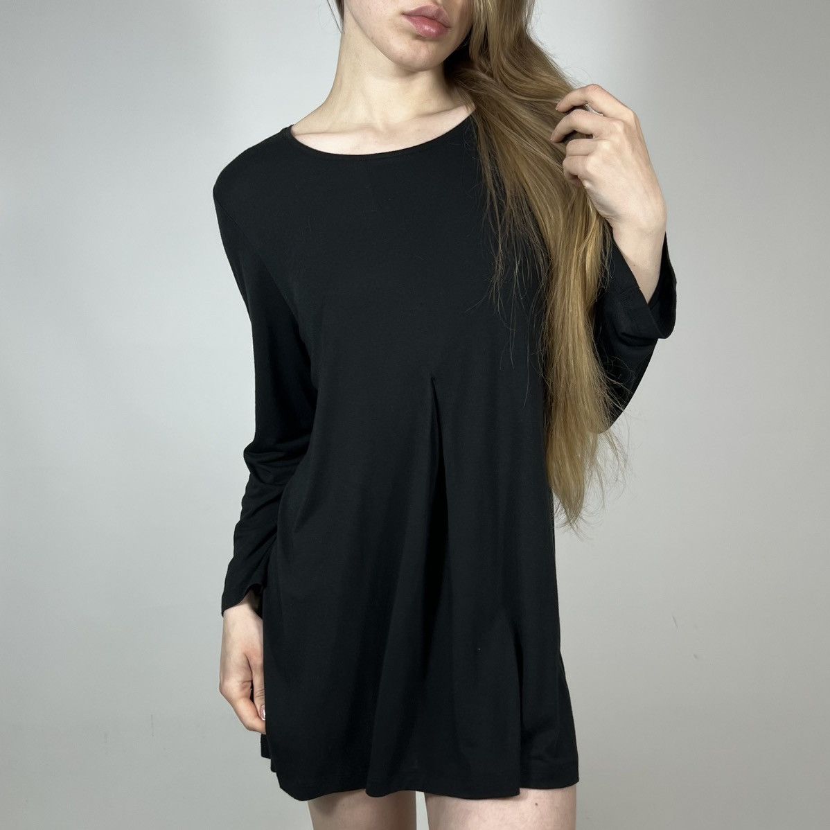 Gudrun Sjoden Gudrun Sjoden Modal Silk Flared Sexy Mini Dress Casual Style Size M / US 6-8 / IT 42-44 - 3 Thumbnail