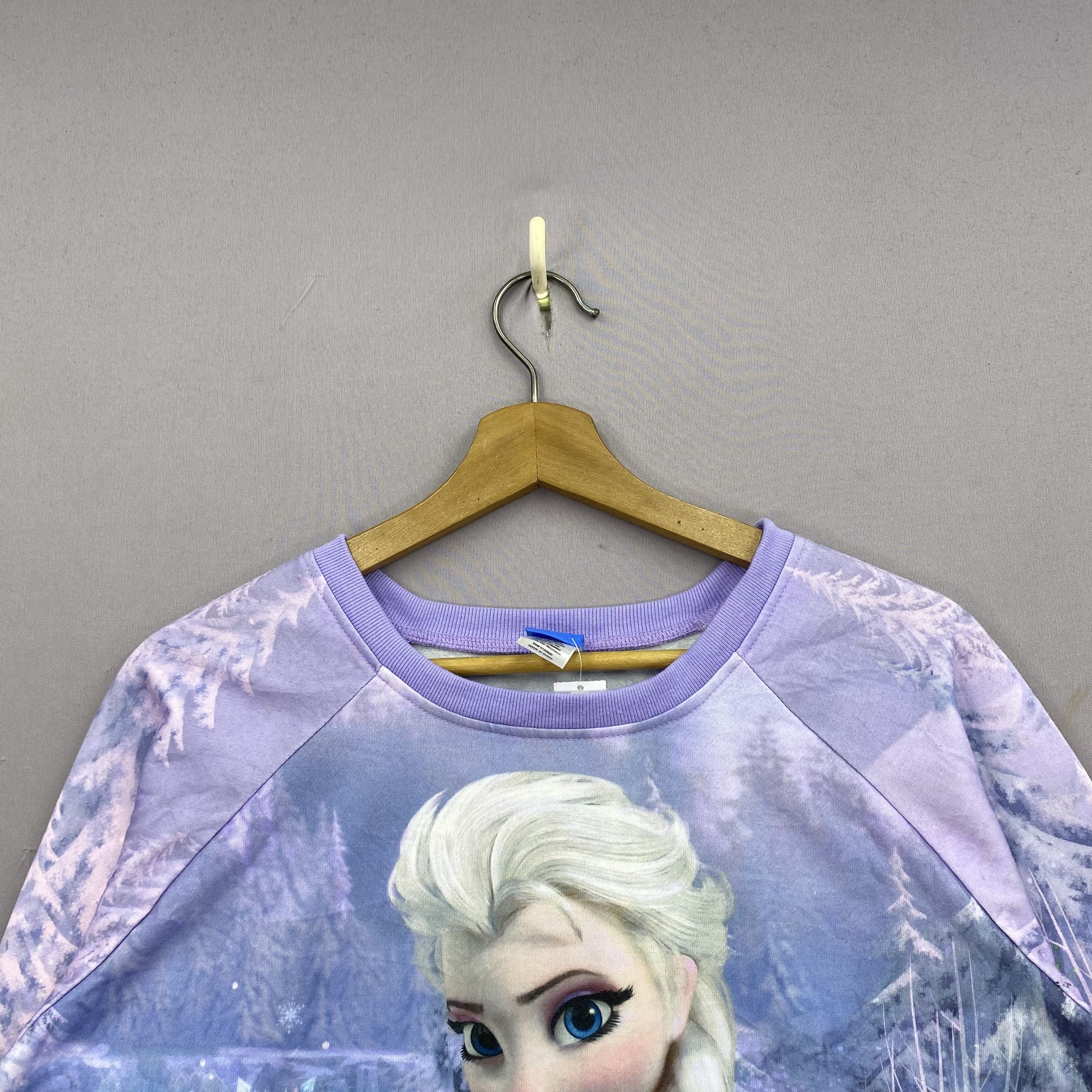 Disney OVP Disney Frozen Sweater Elsa Sweatshirt Jumper Size US M / EU 48-50 / 2 - 3 Thumbnail