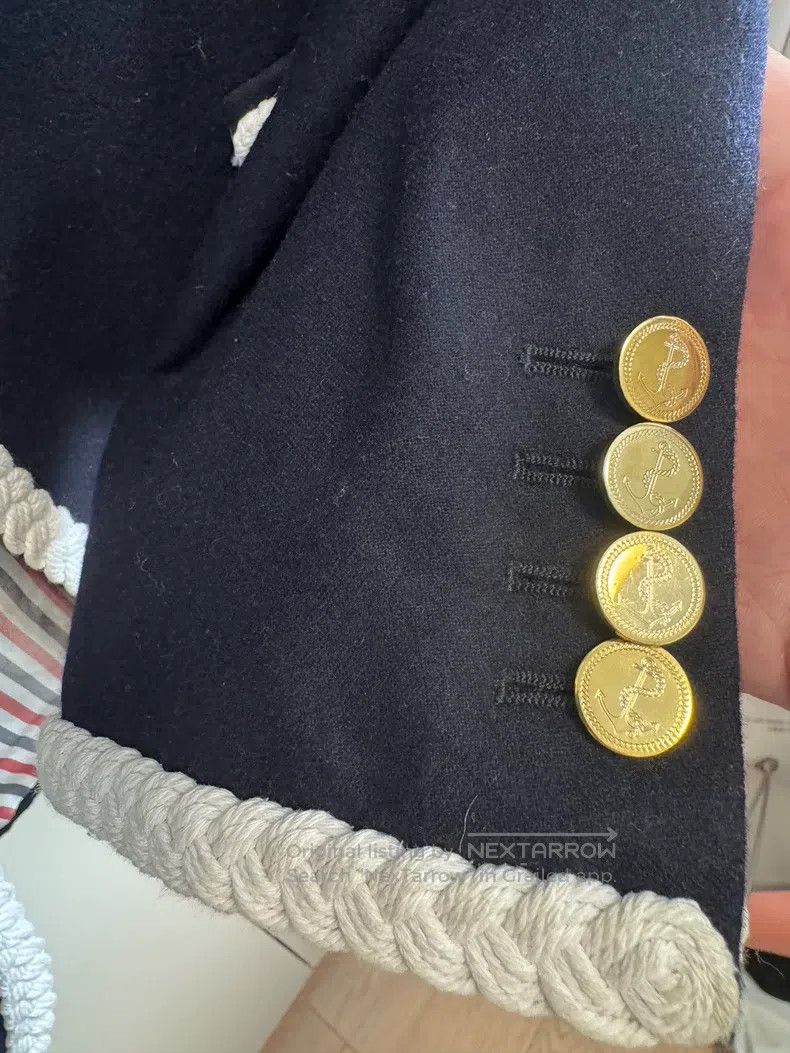 Thom Browne Thom Browne Cashmere Blazer, Classic Navy Blue Size US XS / EU 42 / 0 - 8 Thumbnail
