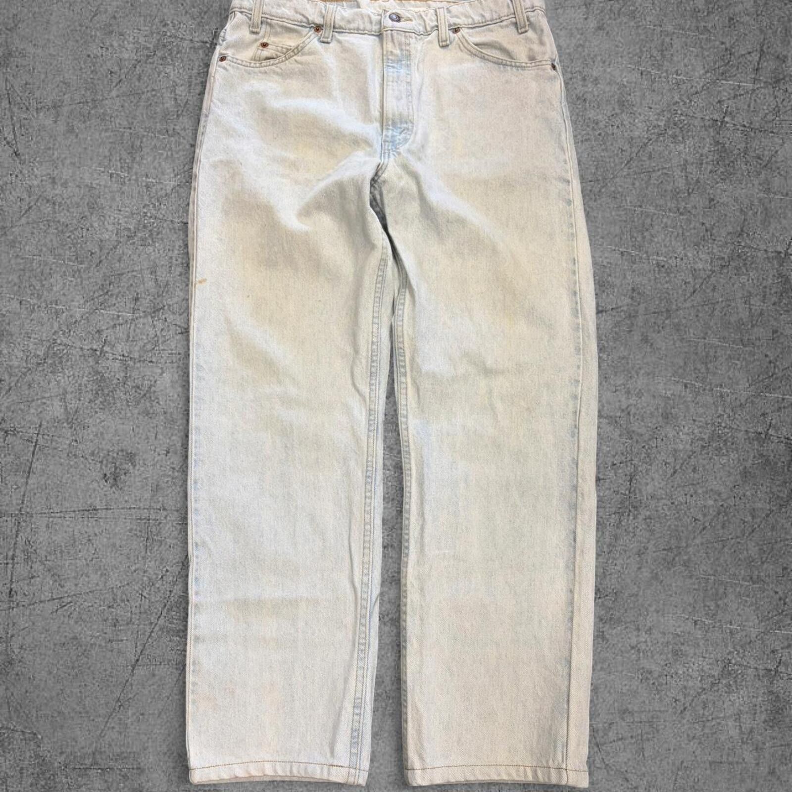 Levi's 1994 MiUSA Levi 505 Orange Tabs Size US 36 / EU 52 - 5 Thumbnail