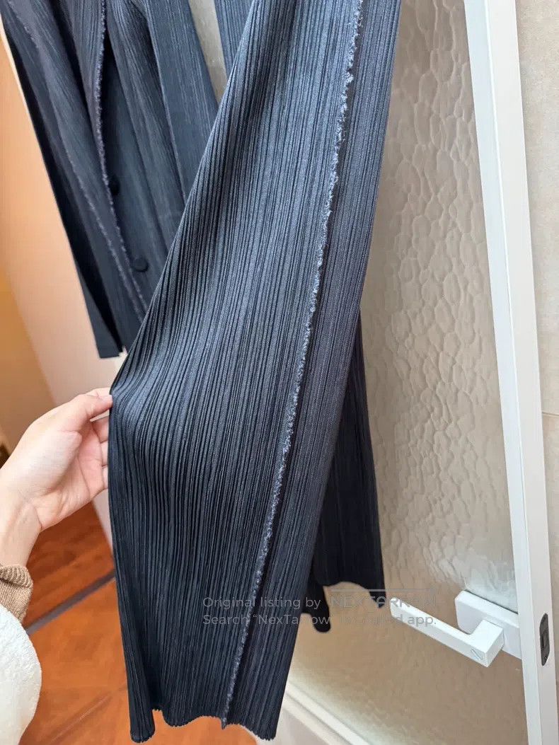 Issey Miyake Issey Miyake Black Pants Size 25" / US 0 / IT 36 - 2 Thumbnail