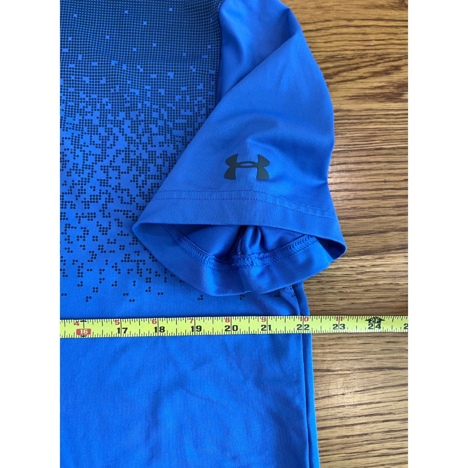 Under Armour Under Armour Tech Polo Shirt Men’s Large Blue Short Sleeve Relaxed Fit Logo Solid Polo Shirt 29in Chest 44in HeatGear Size US L / EU 52-54 / 3 - 7 Thumbnail