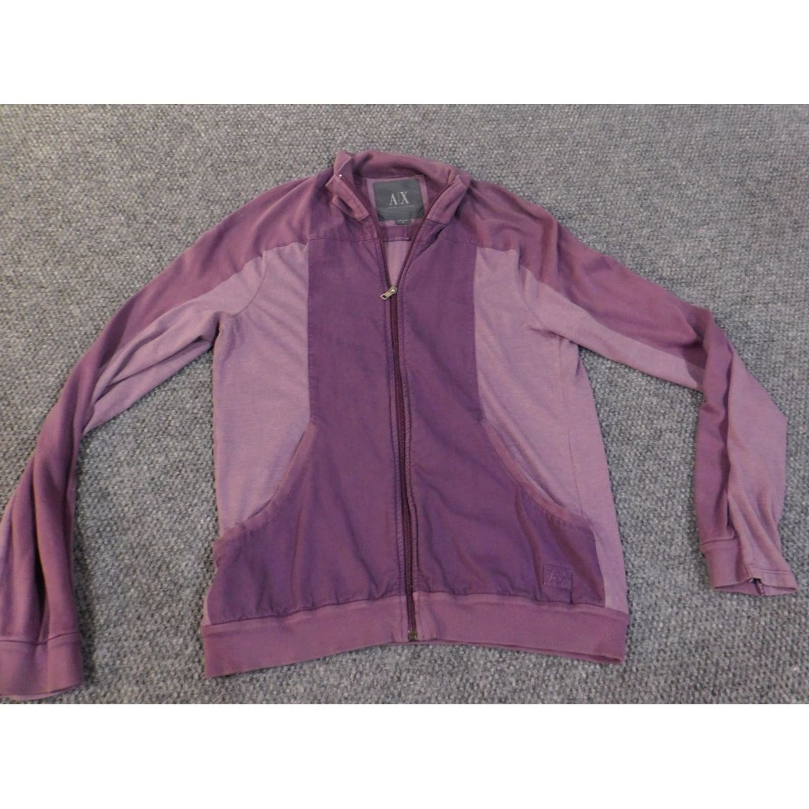 Armani Exchange Armani Exchange Jacket Womens M Zip Logo Casual Bomber Stretch Gray Polyester Microfiber Regular Size M / US 6-8 / IT 42-44 - 2 Thumbnail