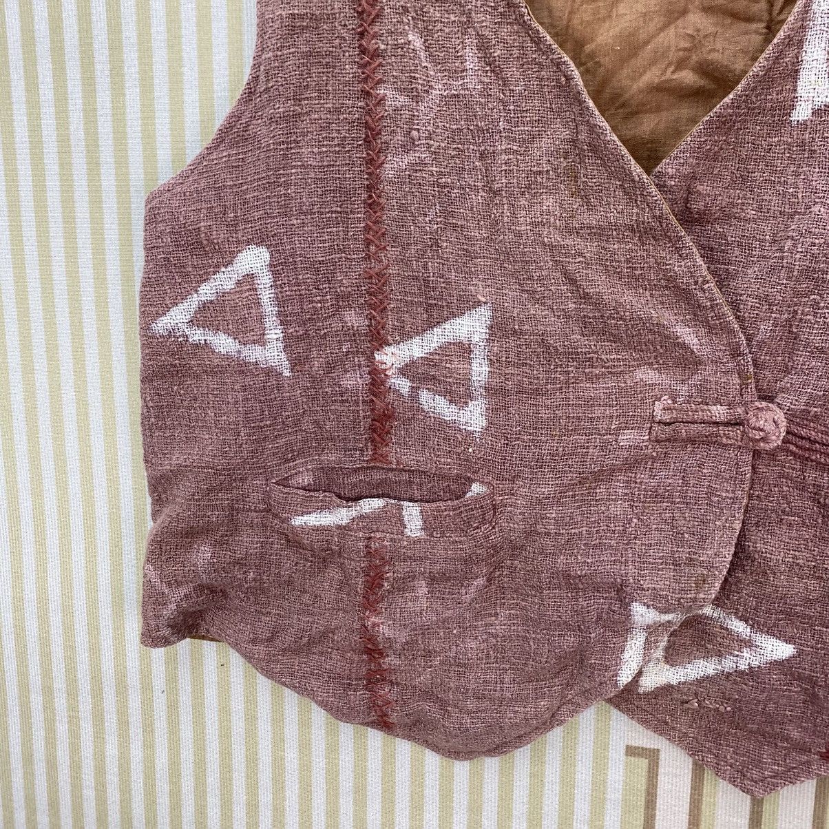 Japanese Brand 🫶Vintage Mimi Collection geometric triangle Vest Jacket Size M / US 6-8 / IT 42-44 - 4 Thumbnail