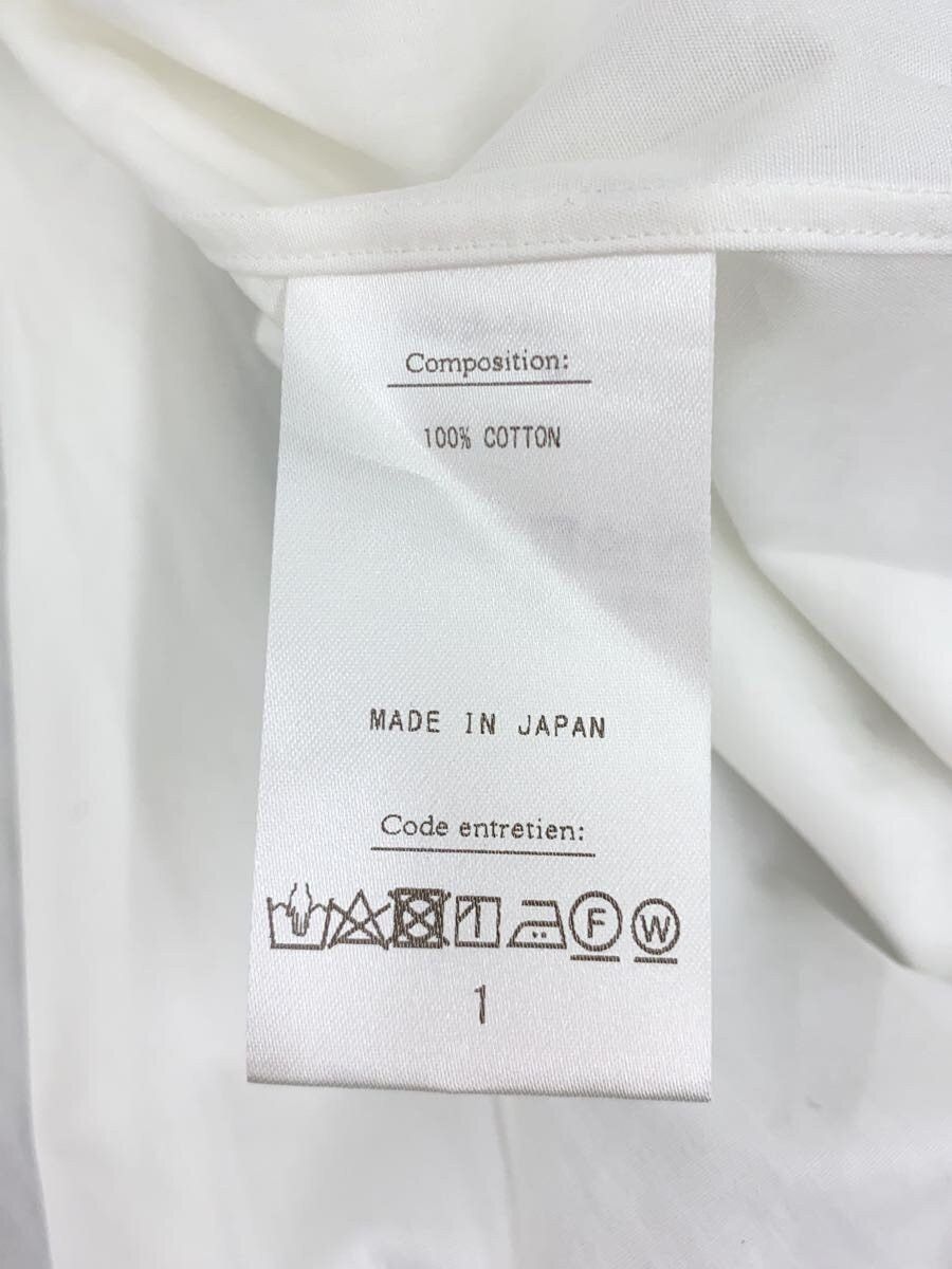 A.PRESSE White Cotton Band Collar Shirt Size US S / EU 44-46 / 1 - 4 Thumbnail