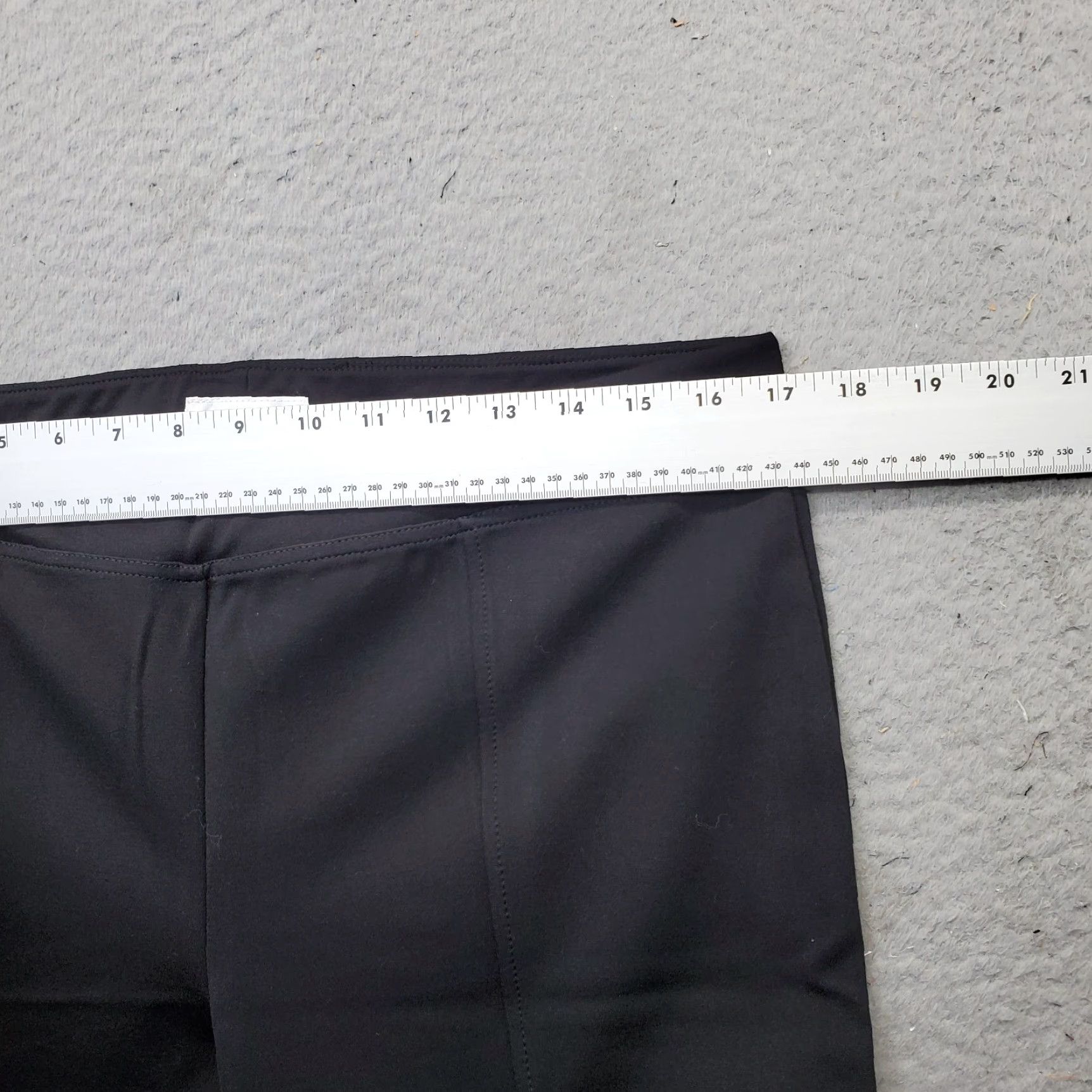 Calvin Klein Calvin Klein Womens Large Black Regular Fit Stretch Bootcut Ankle Pants Pull On Size 36" / US 14 / IT 50 - 7 Thumbnail