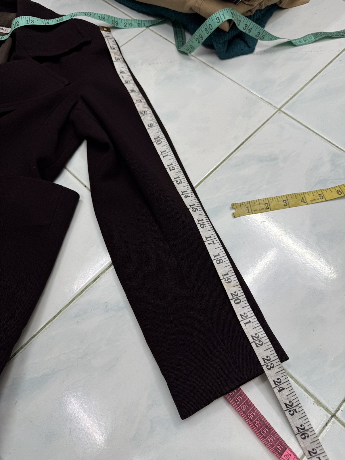 Emporio Armani 🔥🔥🔥ARCHIVE EMPORIO ARMANI LONG JACKET Size S / US 4 / IT 40 - 15 Thumbnail