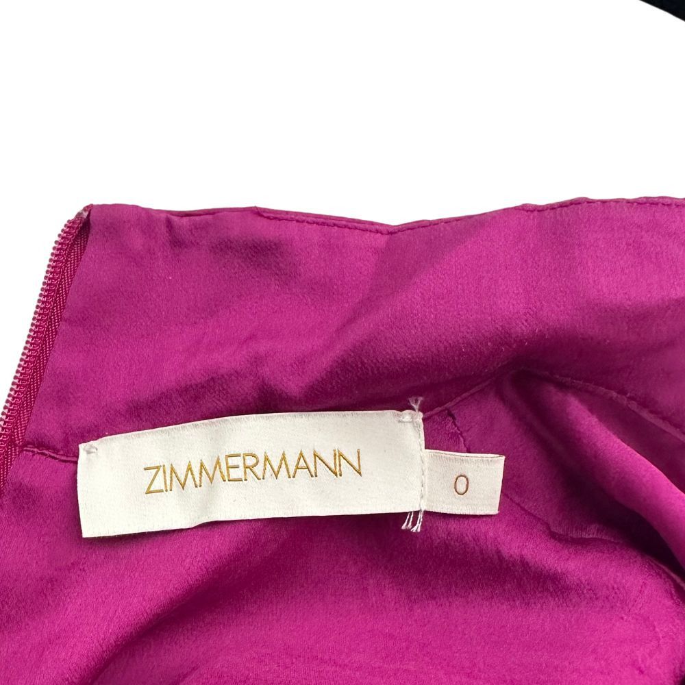 Zimmermann Tie Neck Silk Midi Dress Size S / US 4 / IT 40 - 8 Thumbnail